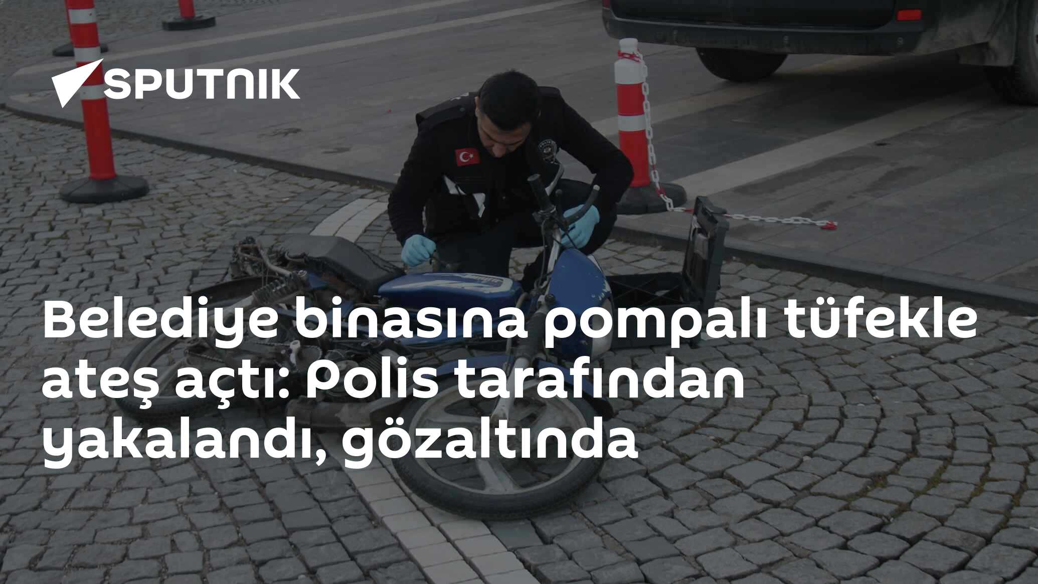 Belediye binasına pompalı tüfekle ateş açtı: Polis tarafından yakalandı, gözaltında