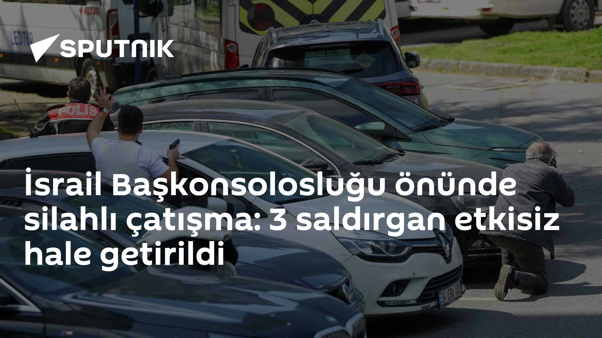 İsrail Başkonsolosluğu yakınında silah sesleri