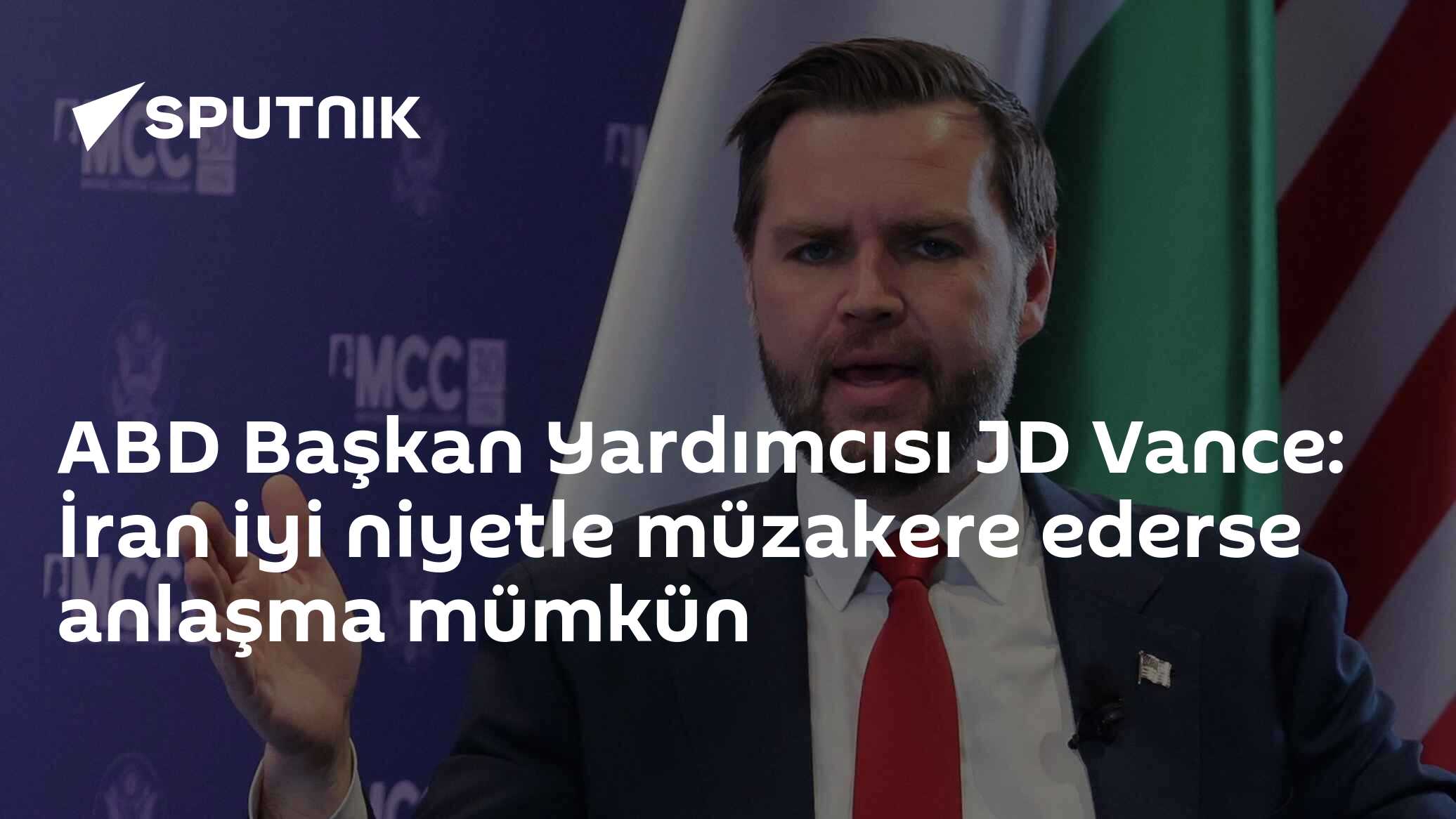 ABD Başkan Yardımcısı Vance: İran iyi niyetle müzakere ederse anlaşma mümkün