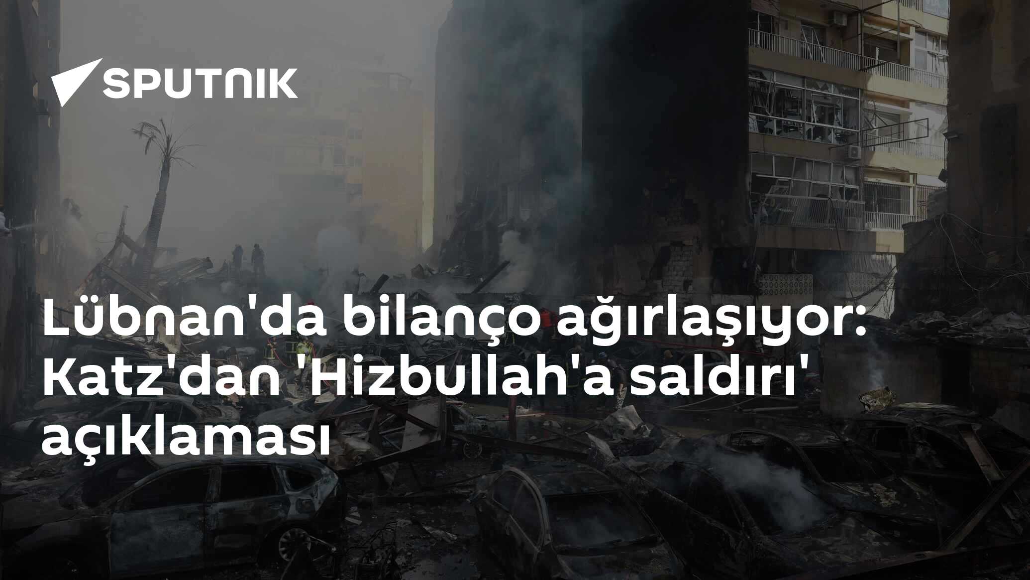 Lübnan'da bilanço ağırlaşıyor: Katz'dan 'Hizbullah'a saldırı' açıklaması