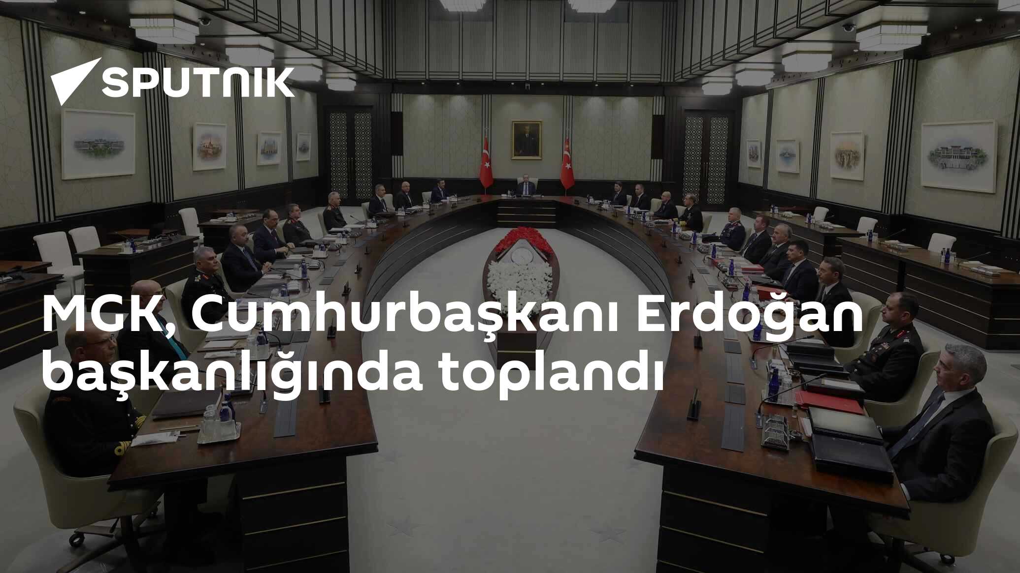 MGK, Cumhurbaşkanı Erdoğan başkanlığında toplandı