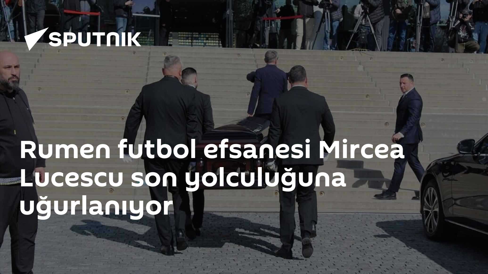 Rumen futbol efsanesi Mircea Lucescu son yolculuğuna uğurlanıyor