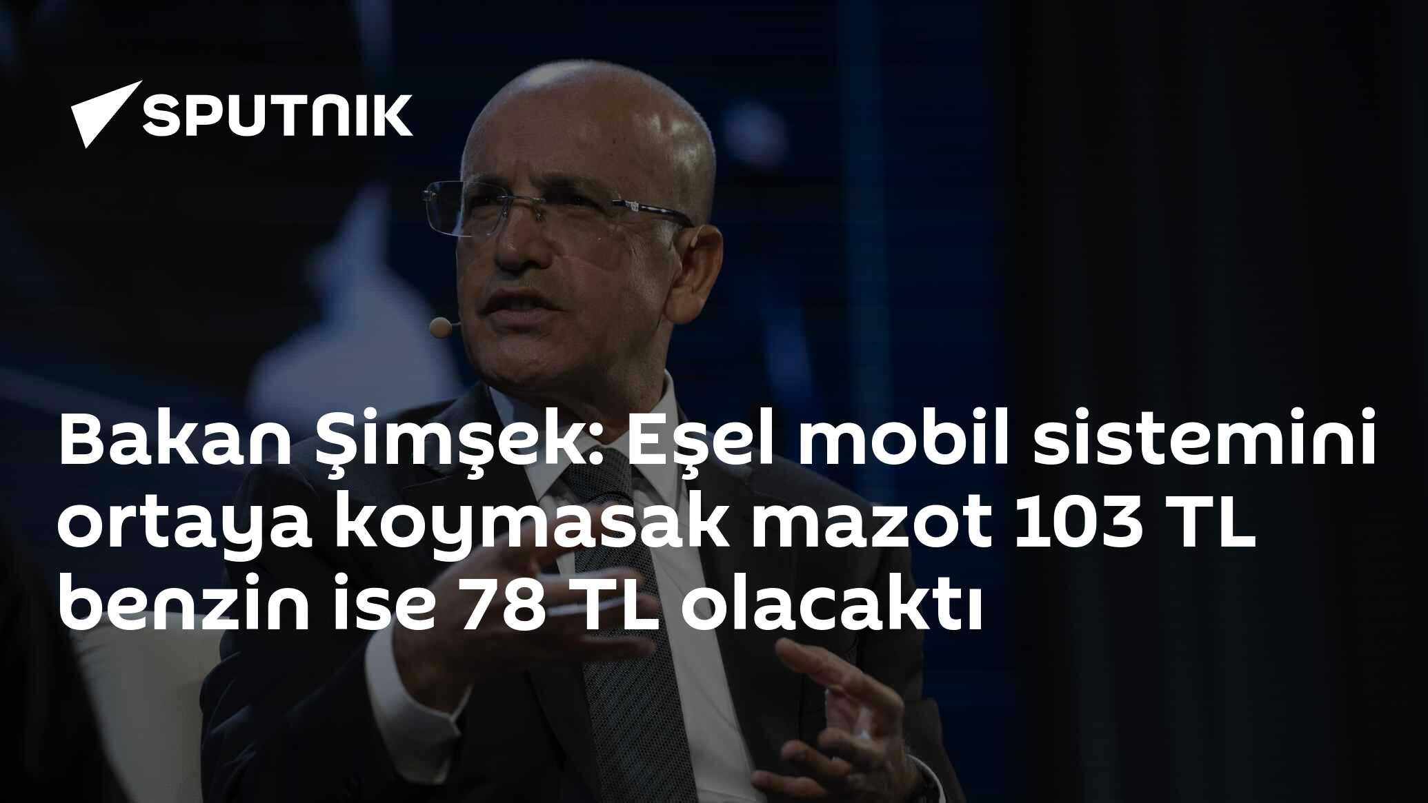 Bakan Şimşek: Eşel mobil sistemini ortaya koymasak mazot 103 TL benzin ise 78 TL olacaktı