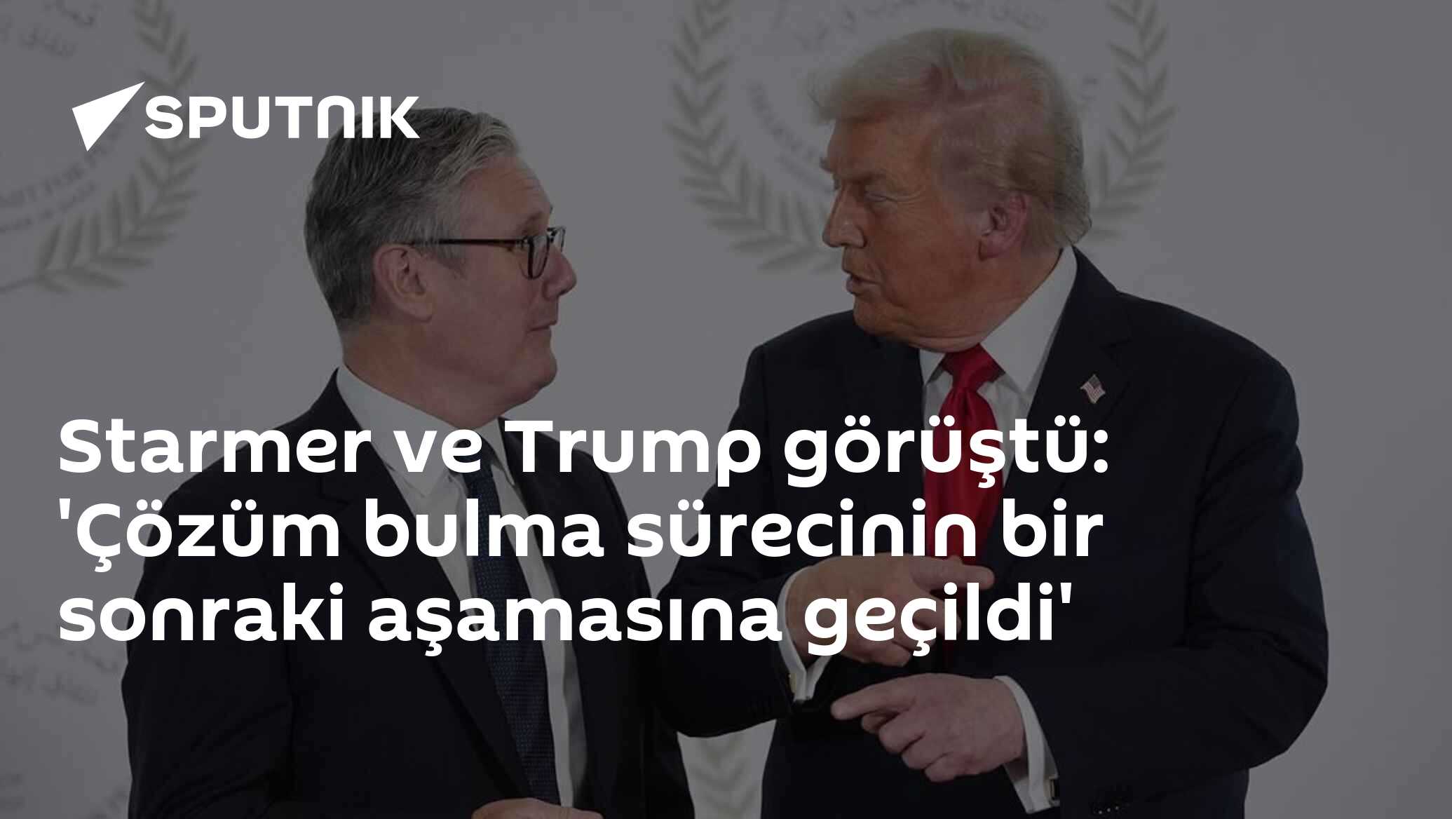 Starmer ve Trump görüştü: 'Çözüm bulma sürecinin bir sonraki aşamasına geçildi'