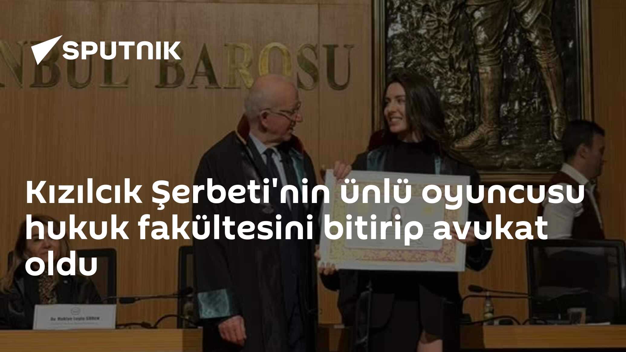 Kızılcık Şerbeti'nin ünlü oyuncusu hukuk fakültesini bitirip avukat oldu