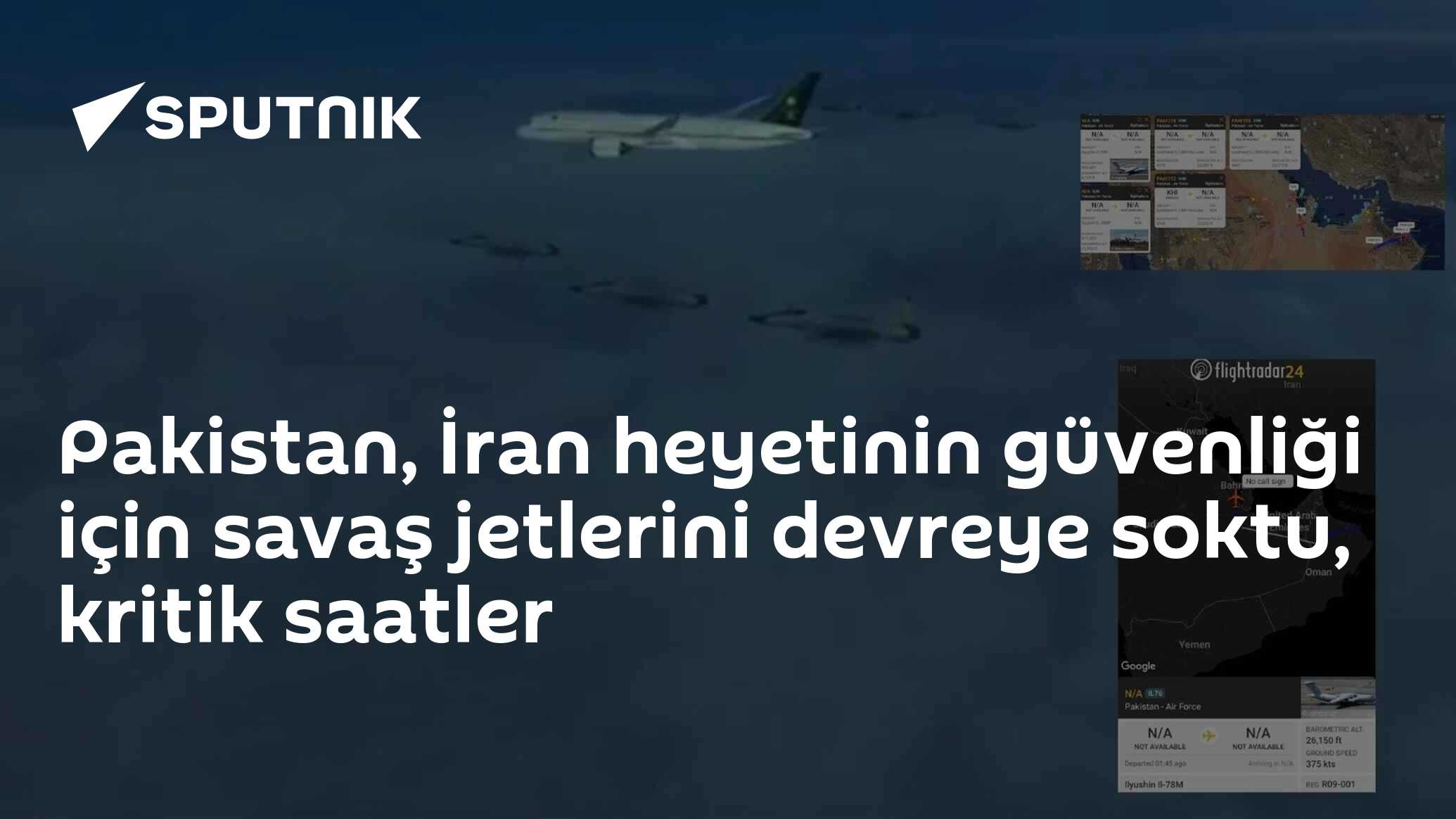 Pakistan, İran heyetinin güvenliği için savaş jetlerini devreye soktu, kritik saatler