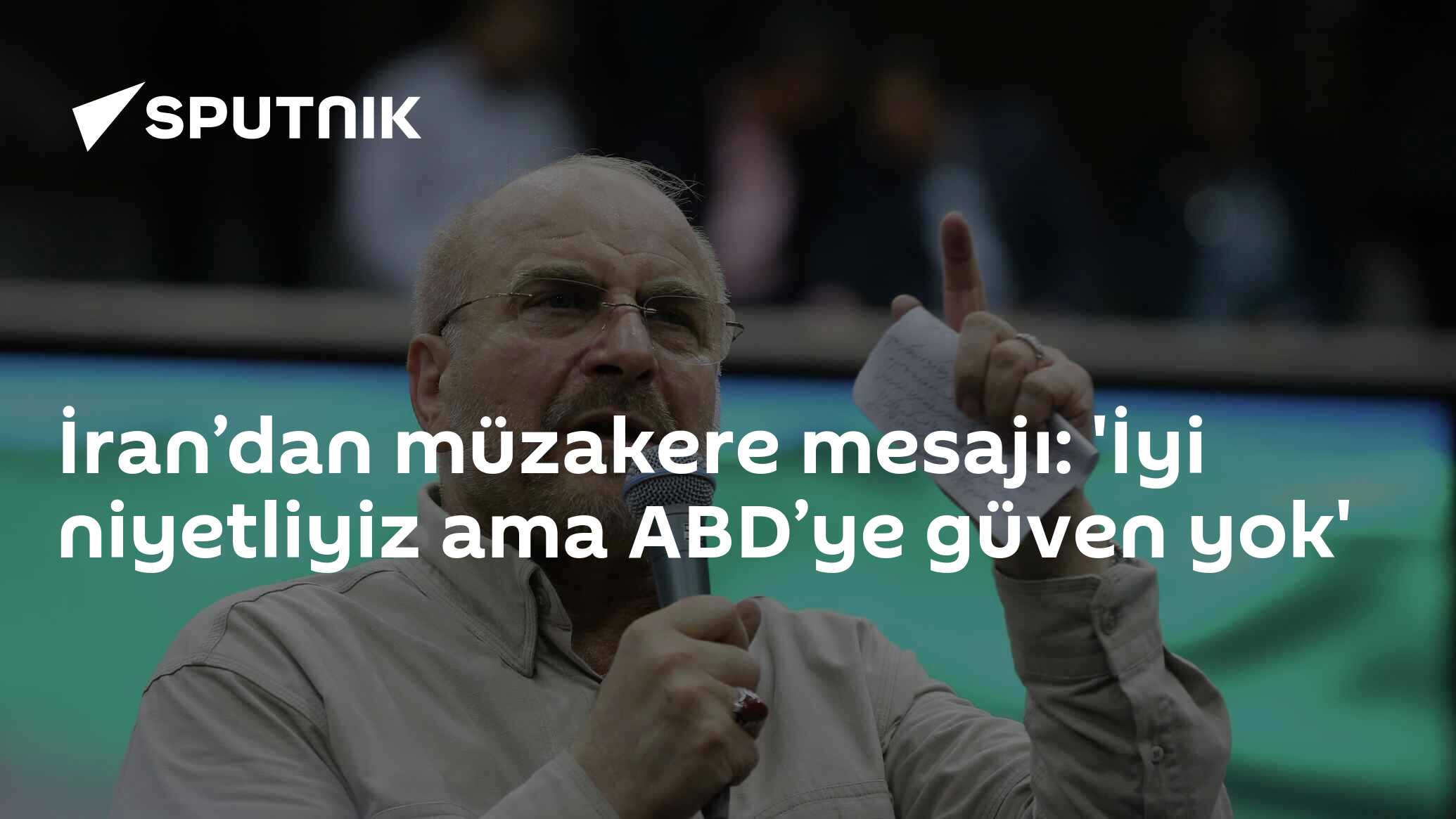 İran’dan müzakere mesajı: 'İyi niyetliyiz ama ABD’ye güven yok'