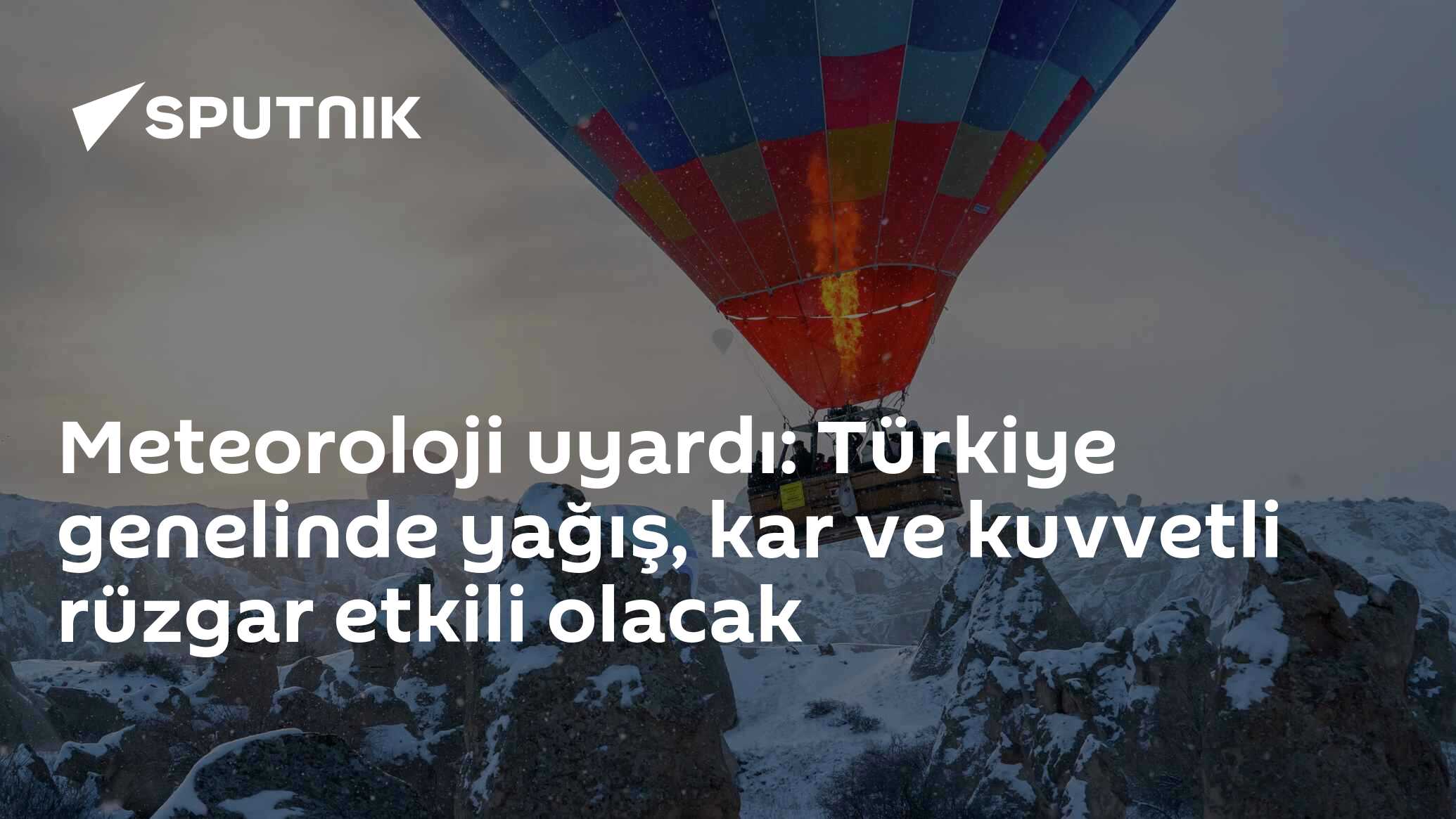 Meteoroloji uyardı: Türkiye genelinde yağış, kar ve kuvvetli rüzgar etkili olacak