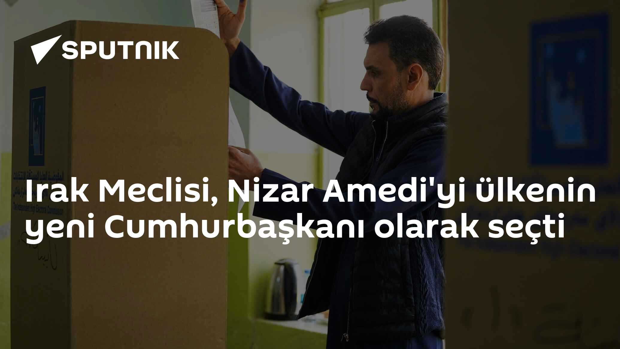 Irak Meclisi, Nizar Amedi'yi ülkenin yeni Cumhurbaşkanı olarak seçti