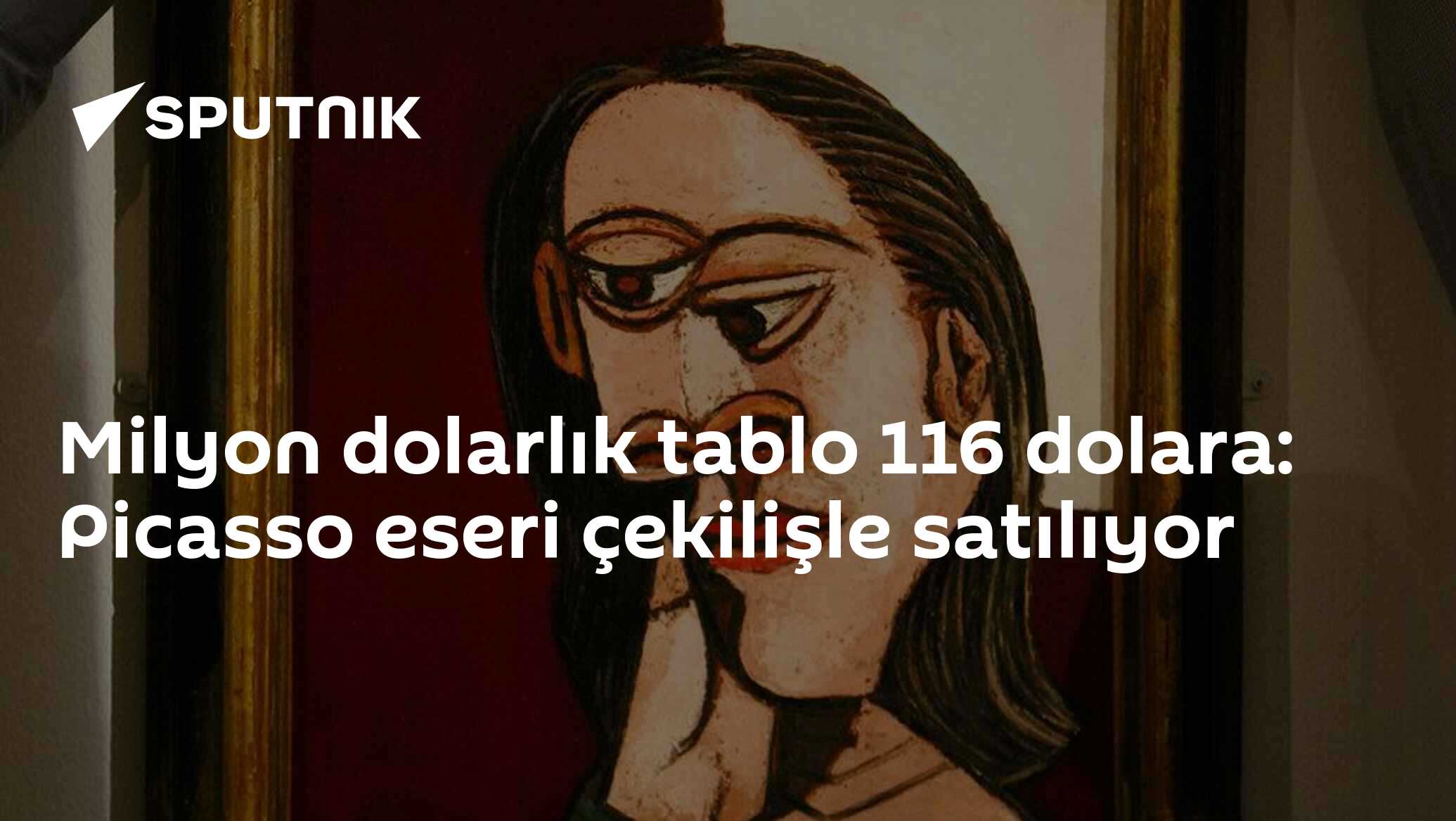 Milyon dolarlık tablo 116 dolara: Picasso eseri çekilişle satılıyor