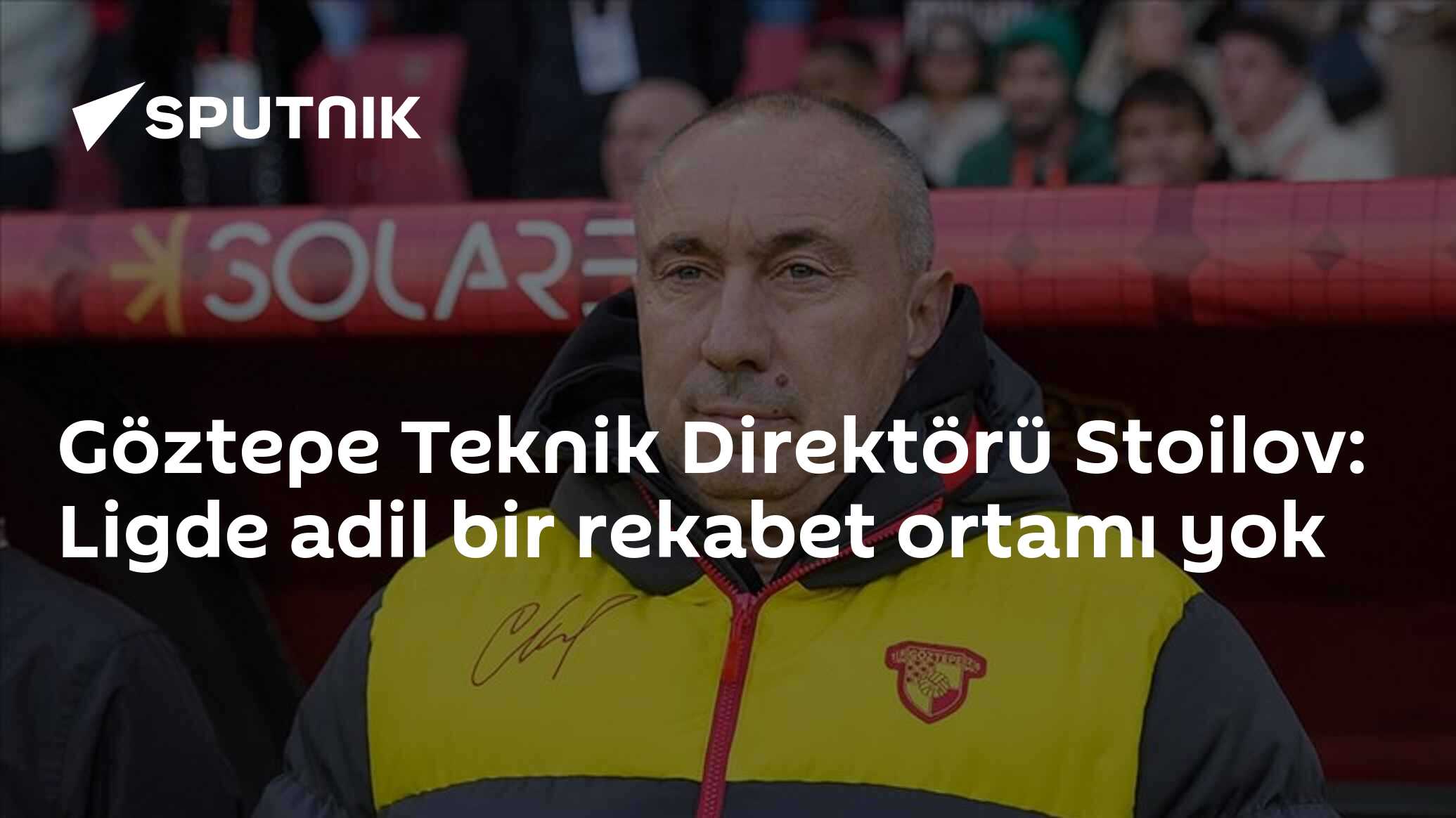 Göztepe Teknik Direktörü Stoilov: Ligde adil bir rekabet ortamı yok