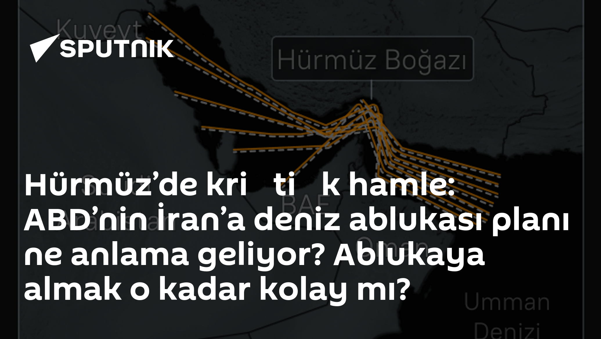 Hürmüz’de kri̇ti̇k hamle: ABD’nin İran’a deniz ablukası planı ne anlama geliyor? Ablukaya almak o kadar kolay mı?