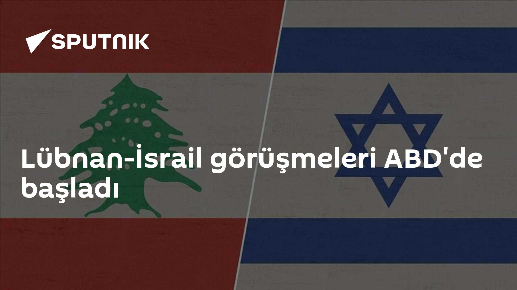 Lübnan-İsrail görüşmeleri ABD'de başladı