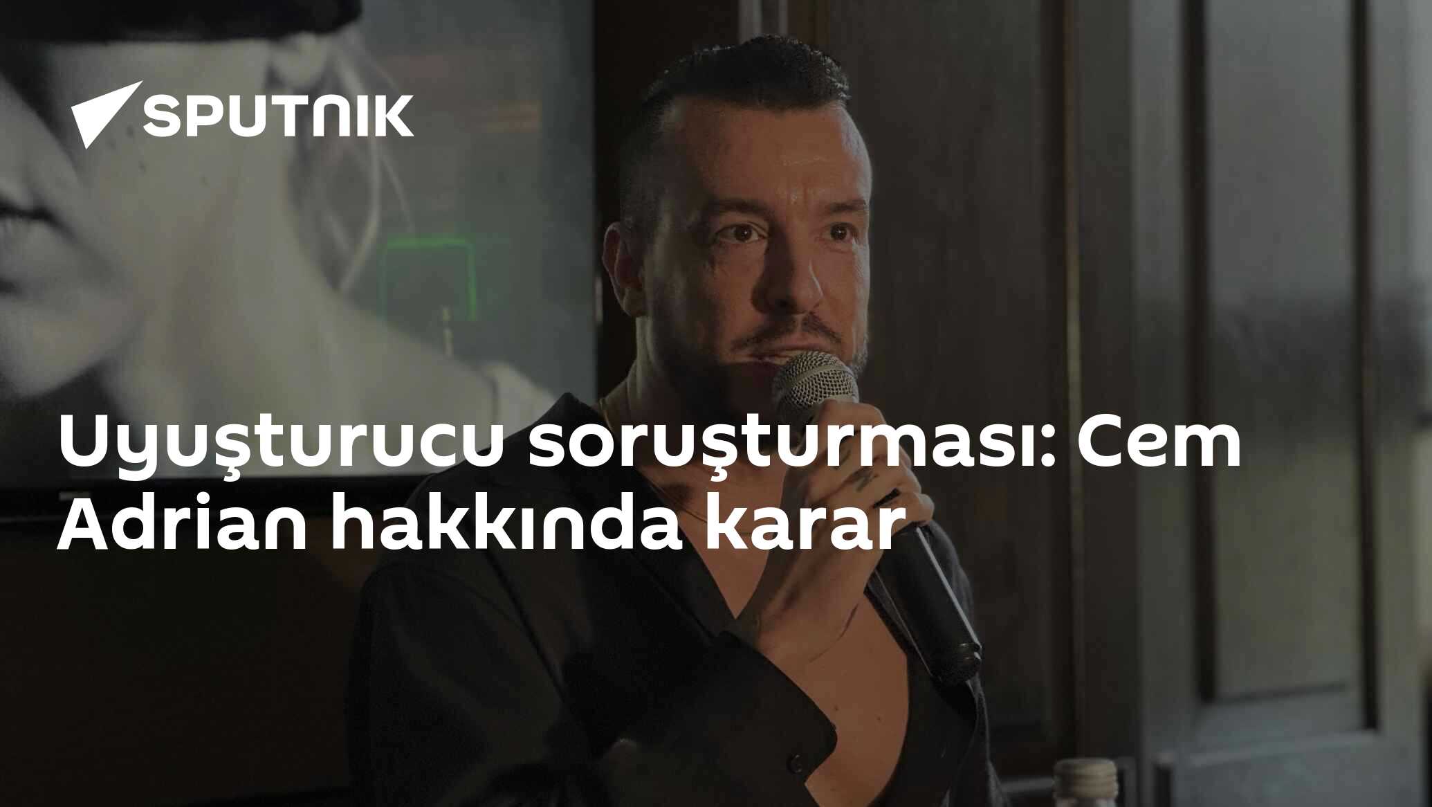 Uyuşturucu soruşturması: Cem Adrian hakkında karar