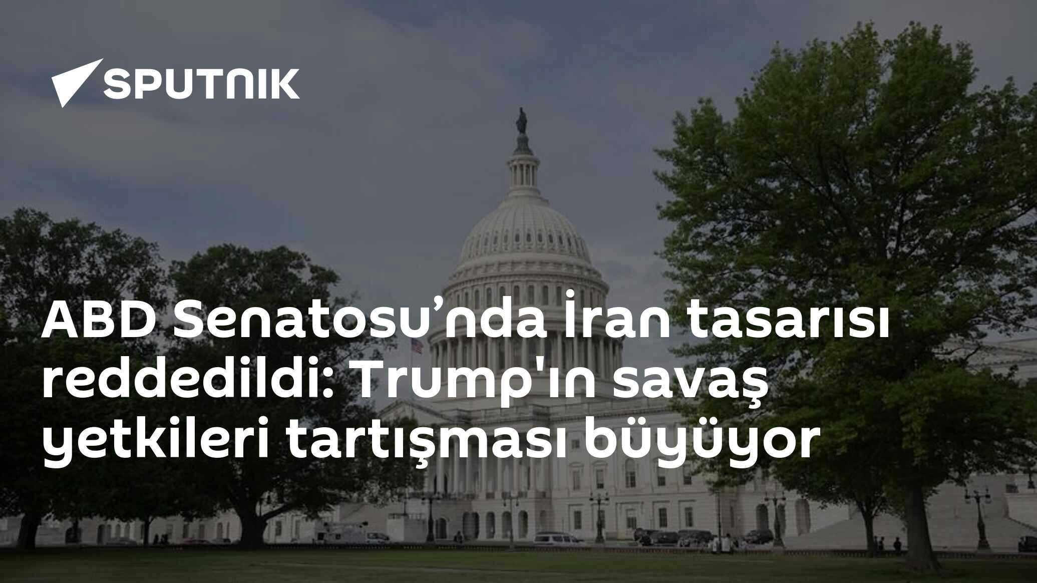 ABD Senatosu’nda İran tasarısı reddedildi: Trump'ın savaş yetkileri tartışması büyüyor
