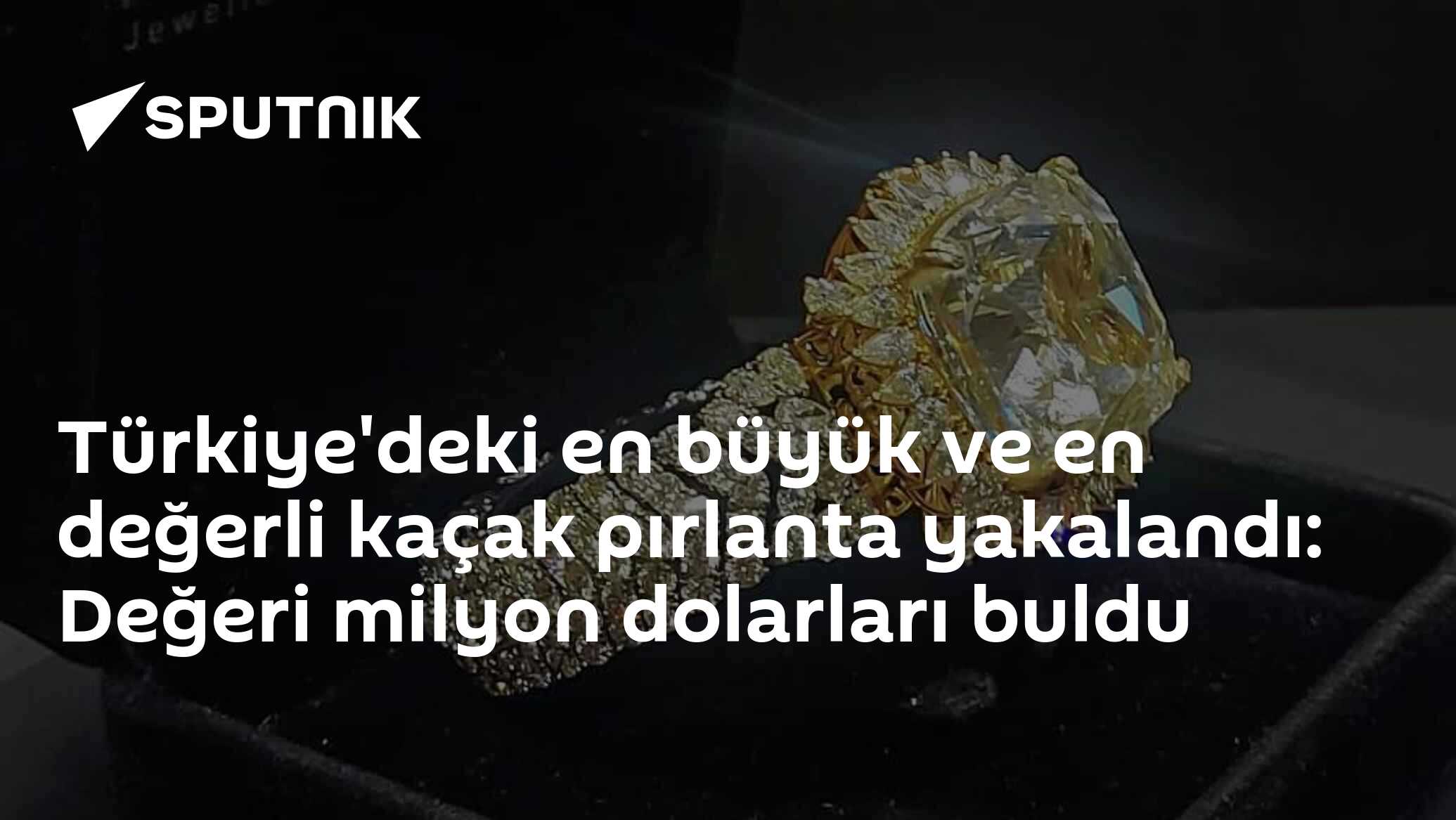 Türkiye'deki en büyük ve en değerli kaçak pırlanta yakalandı: Değeri milyon dolarları buldu