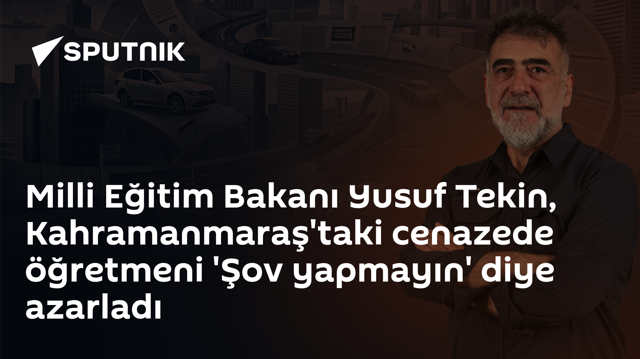 Milli Eğitim Bakanı Yusuf Tekin, Kahramanmaraş'taki cenazede öğretmeni 'Şov yapmayın' diye azarladı