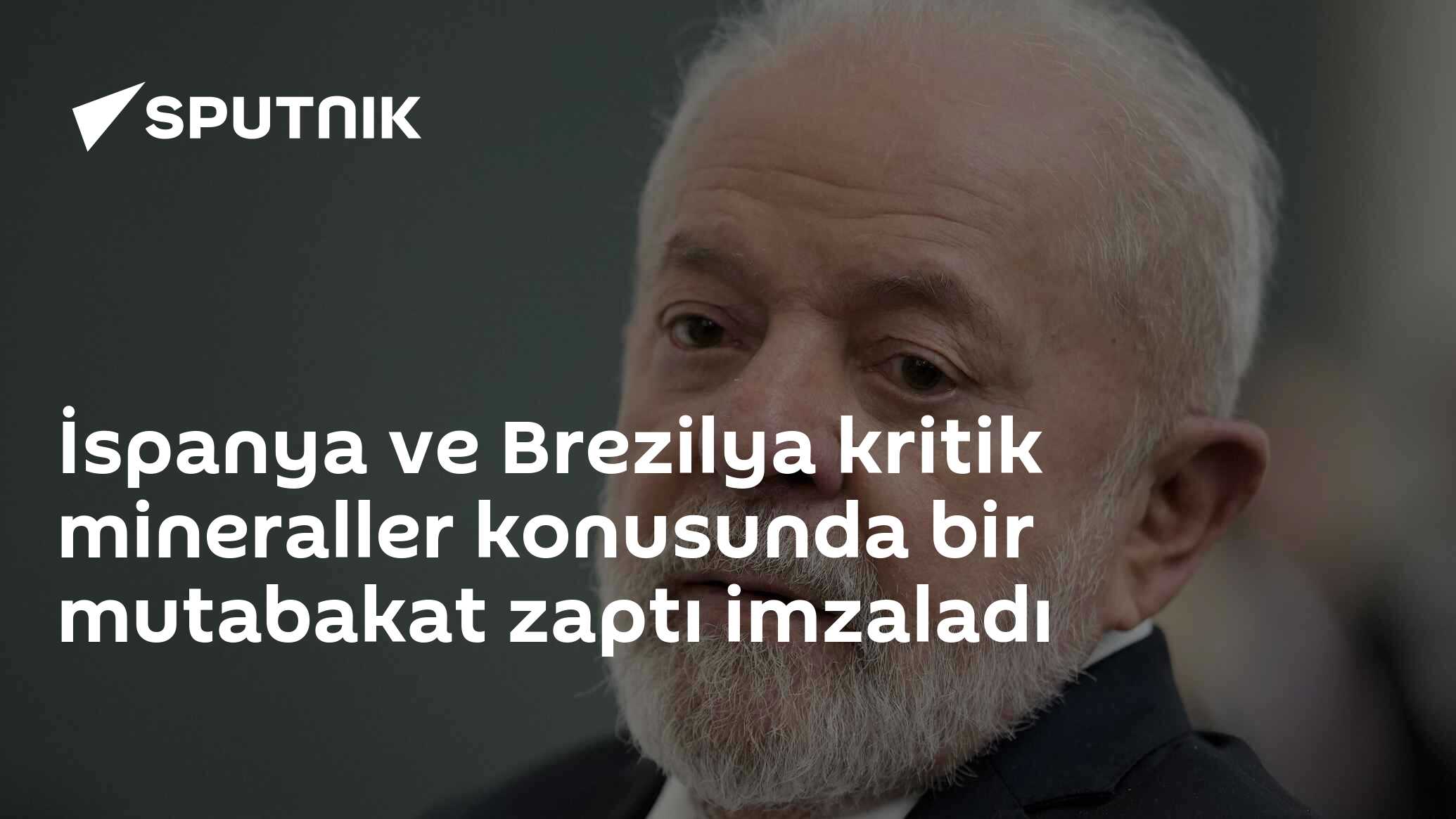 İspanya ve Brezilya kritik mineraller konusunda bir mutabakat zaptı imzaladı