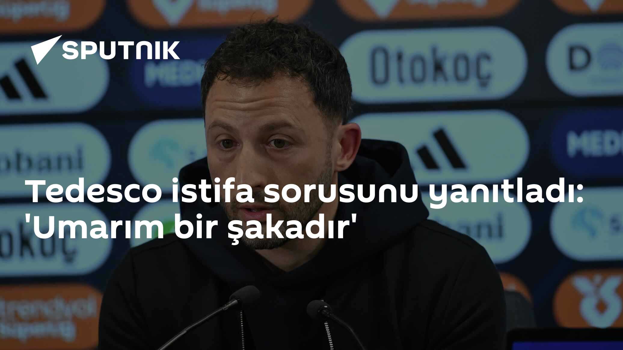Tedesco istifa sorusunu yanıtladı: 'Umarım bir şakadır'