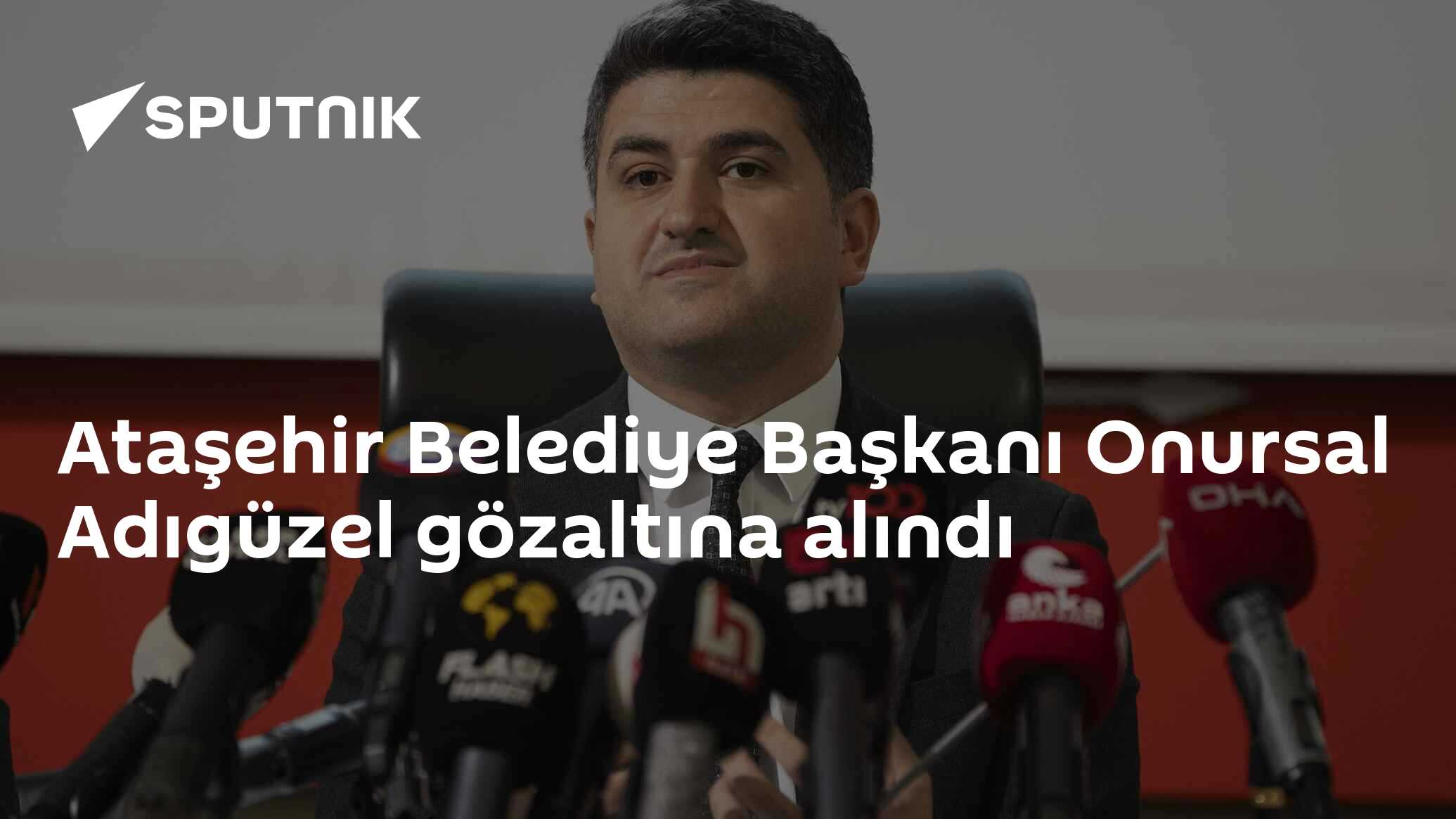 Ataşehir Belediye Başkanı Onursal Adıgüzel gözaltına alındı