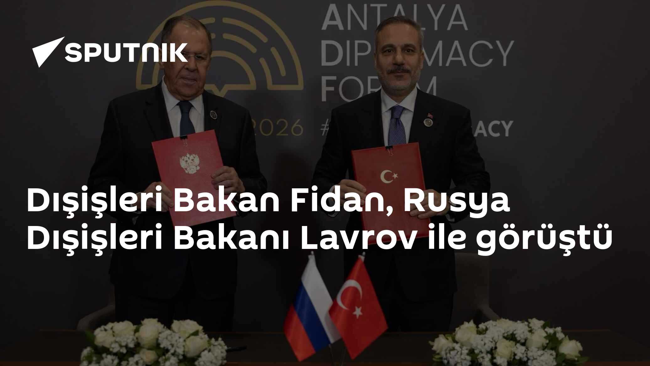 Dışişleri Bakan Fidan, Rusya Dışişleri Bakanı Lavrov ile görüştü