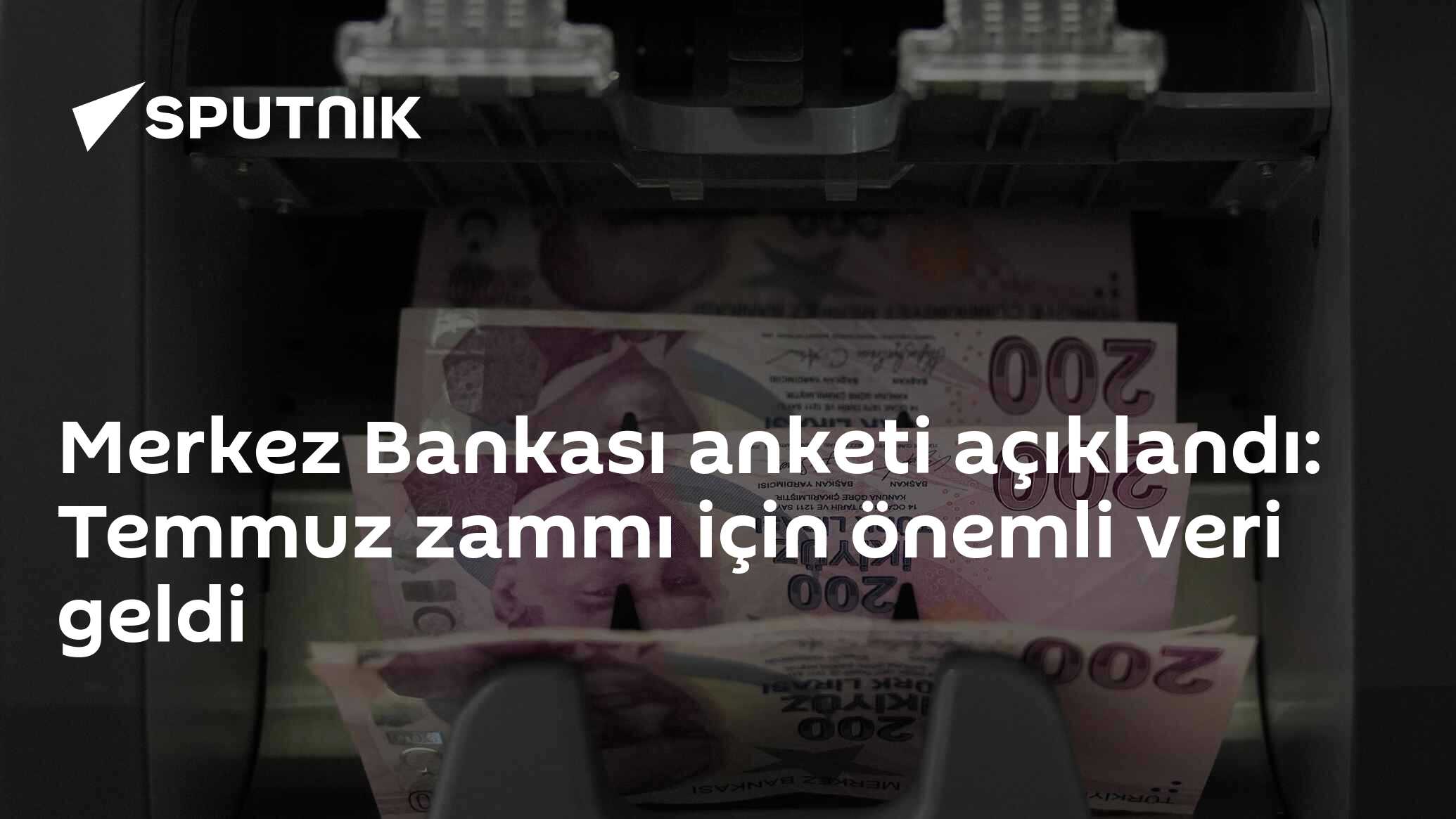Merkez Bankası anketi açıkladı: Temmuz zammı için önemli veri geldi