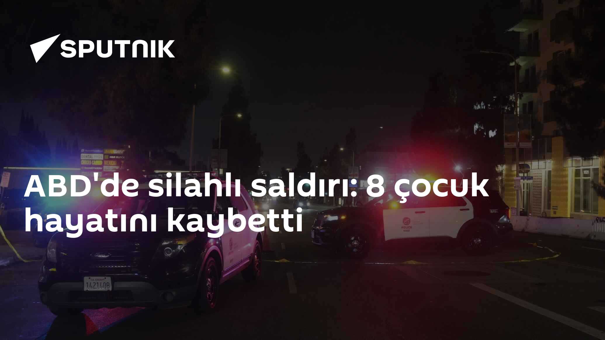 ABD'de silahlı saldırı: 8 çocuk hayatını kaybetti