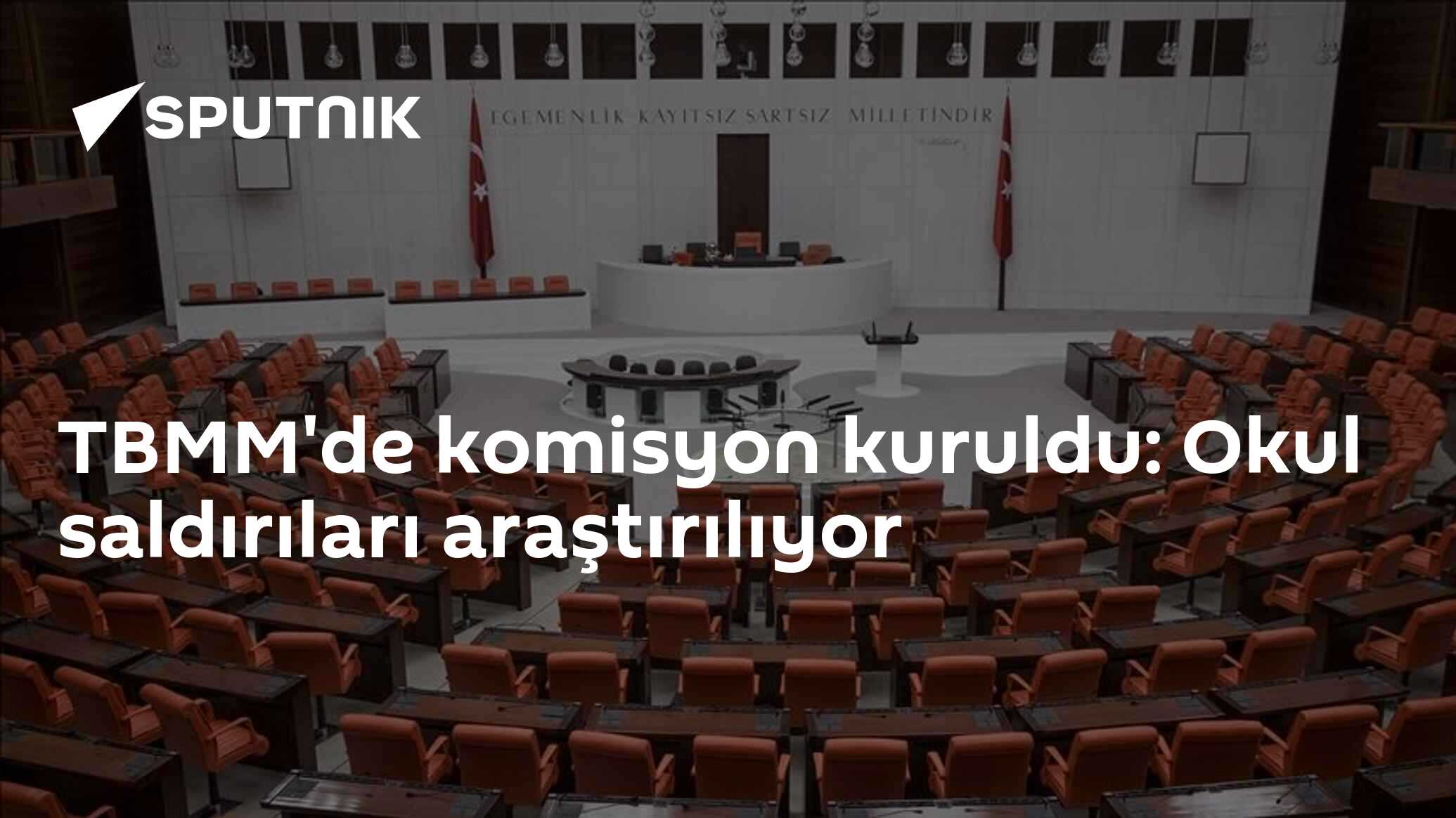 TBMM'de komisyon kuruldu: Okul saldırıları araştırılıyor