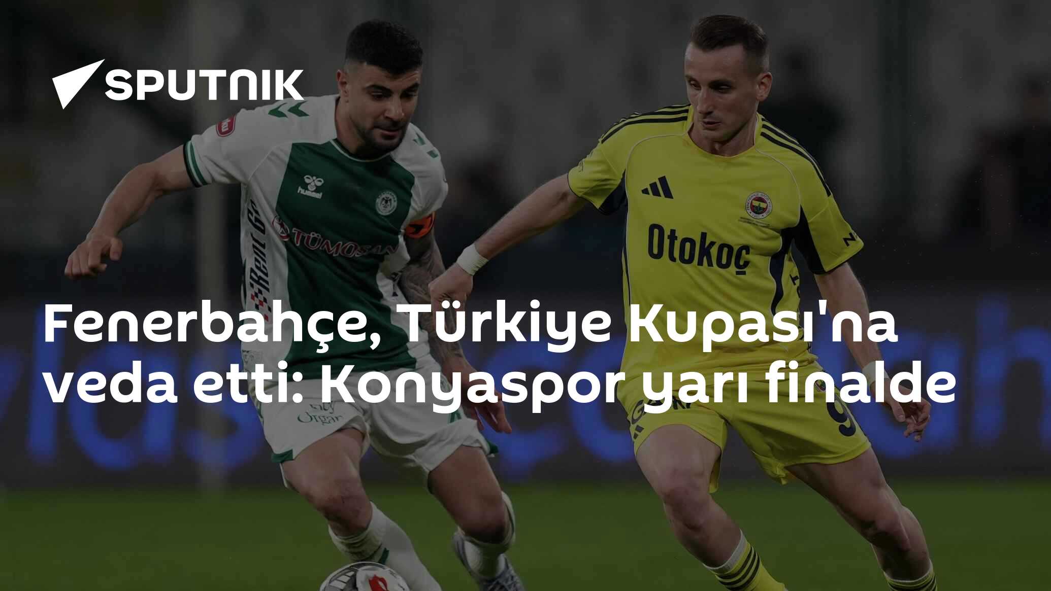 Fenerbahçe, Türkiye Kupası'na veda etti: Konyaspor yarı finalde