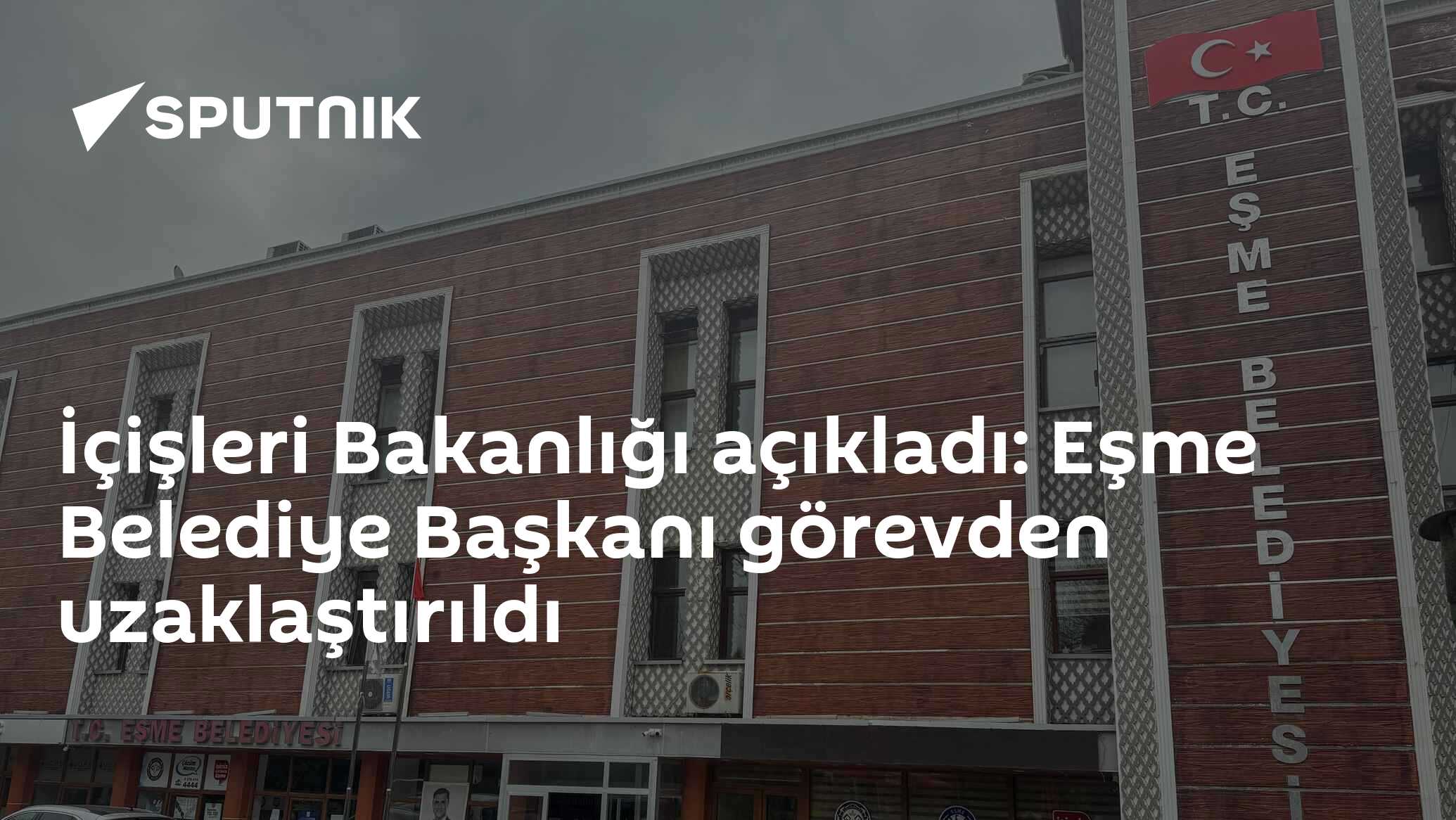 İçişleri Bakanlığı açıkladı: Eşme Belediye Başkanı görevden uzaklaştırıldı