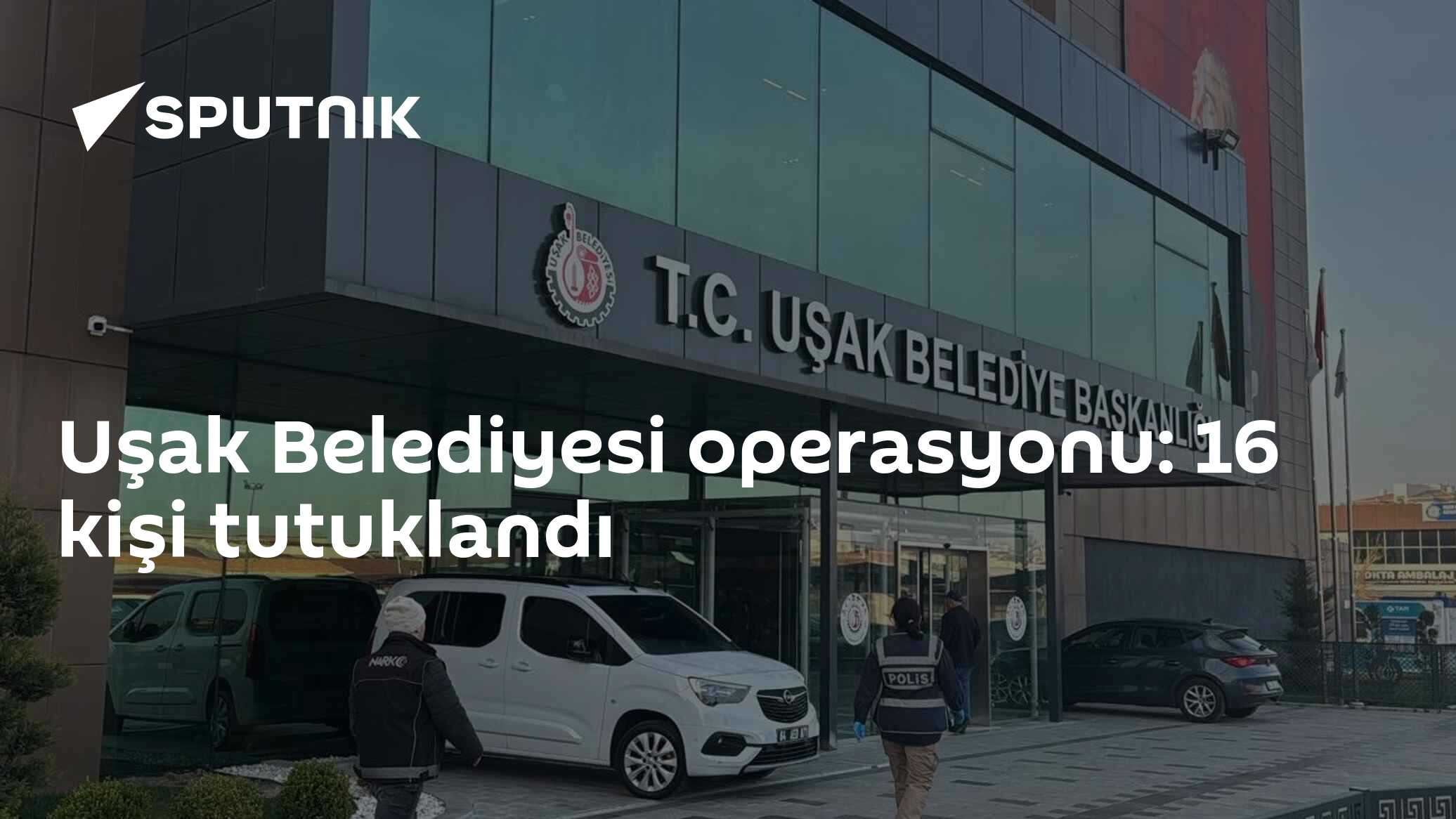 Uşak Belediyesi operasyonu: 16 kişi tutuklandı