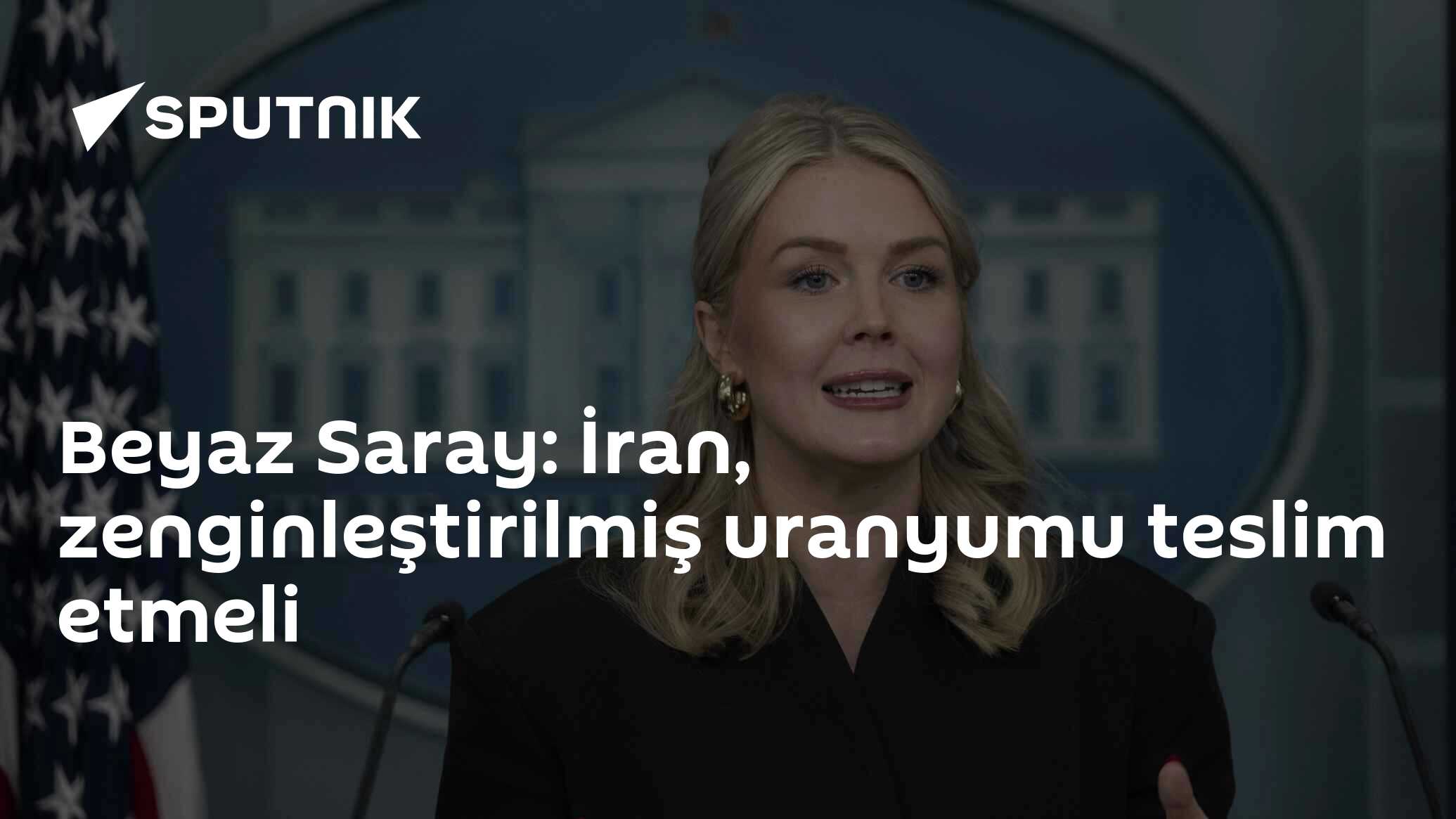 Beyaz Saray: İran, zenginleştirilmiş uranyumu teslim etmeli