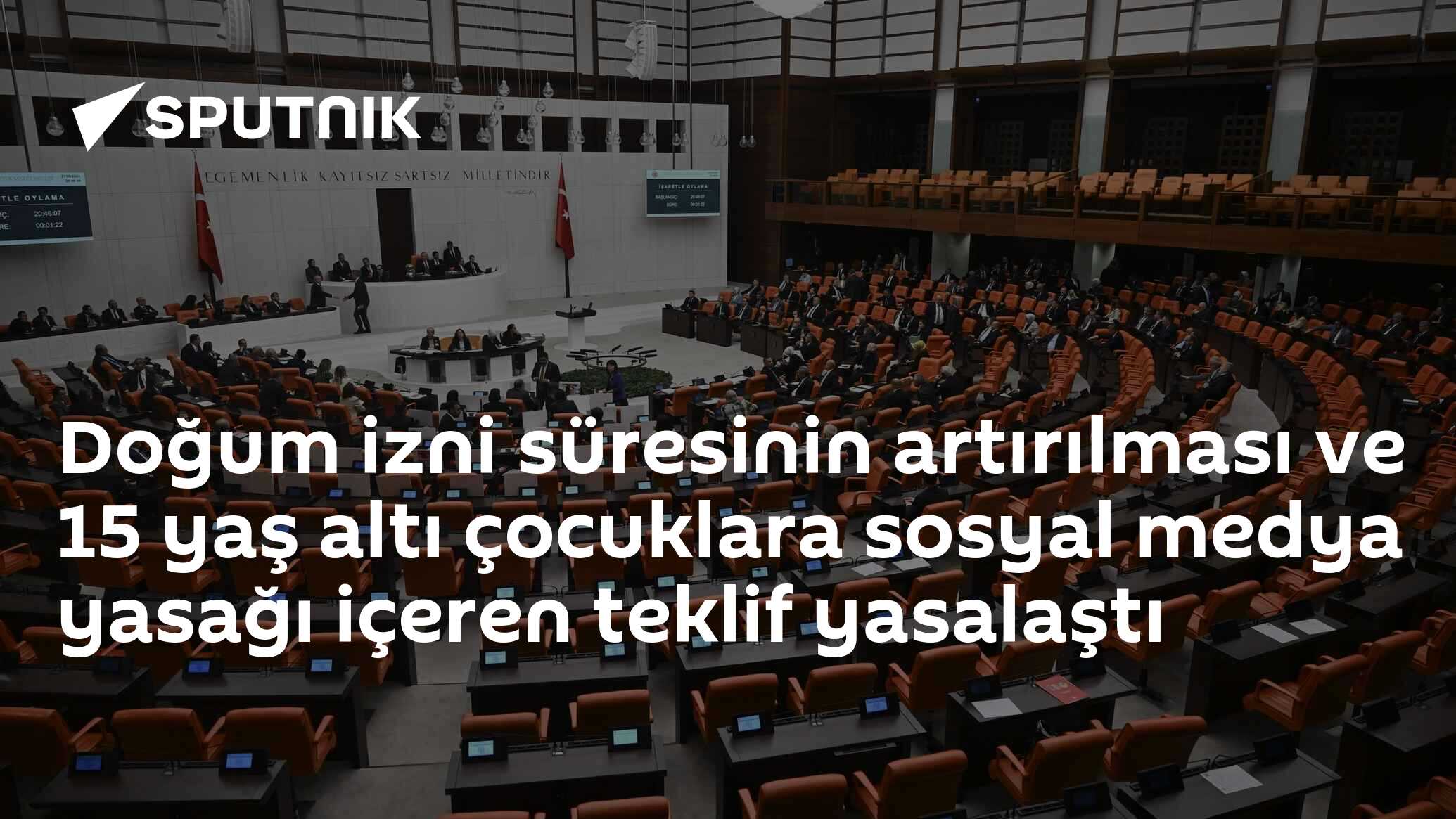Doğum izni süresinin artırılması ve 15 yaş altı çocukların sosyal medya kullanımına yönelik teklif yasalaştı