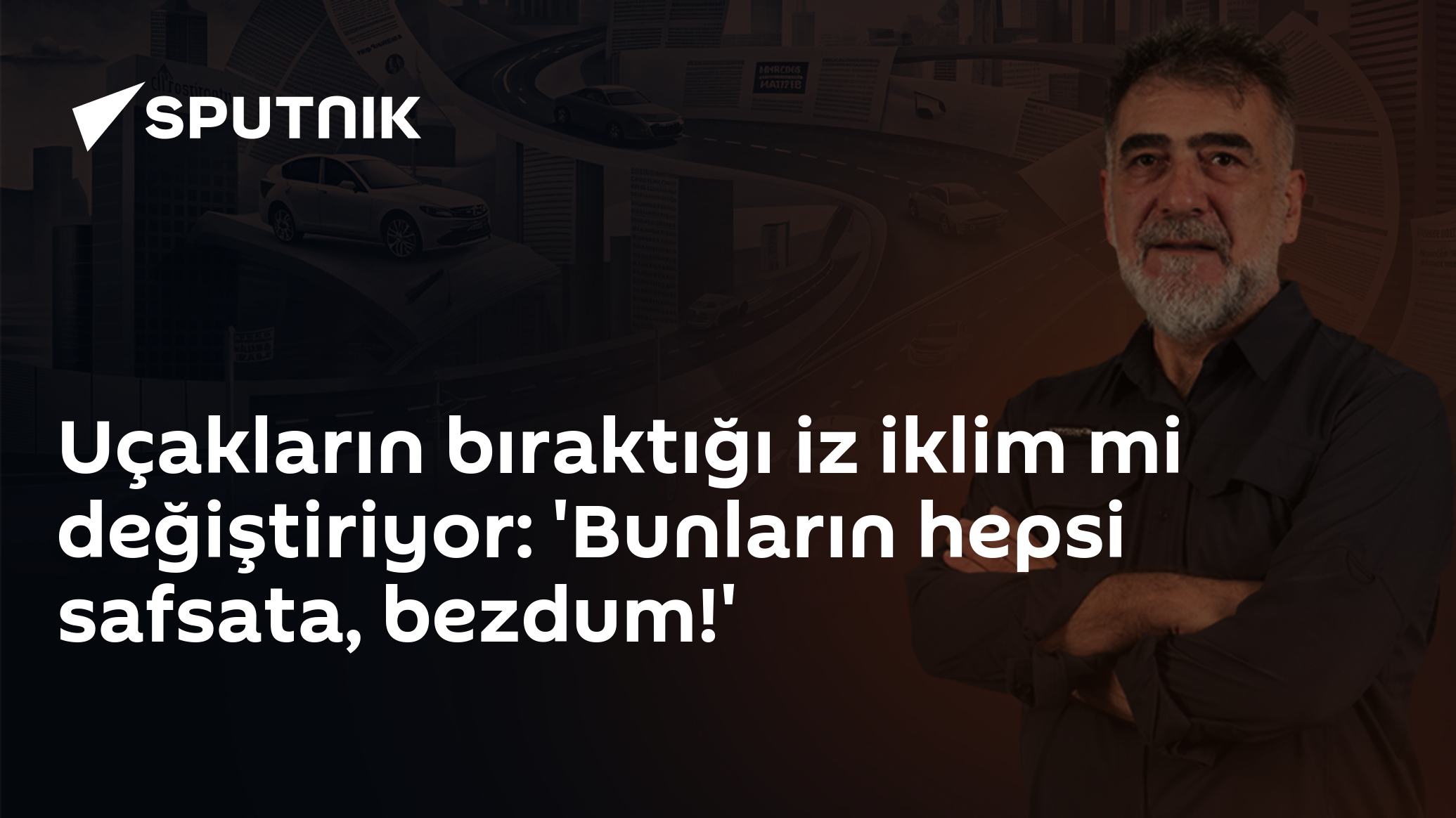 Uçakların bıraktığı iz iklim mi değiştiriyor: 'Bunların hepsi safsata, bezdum!'