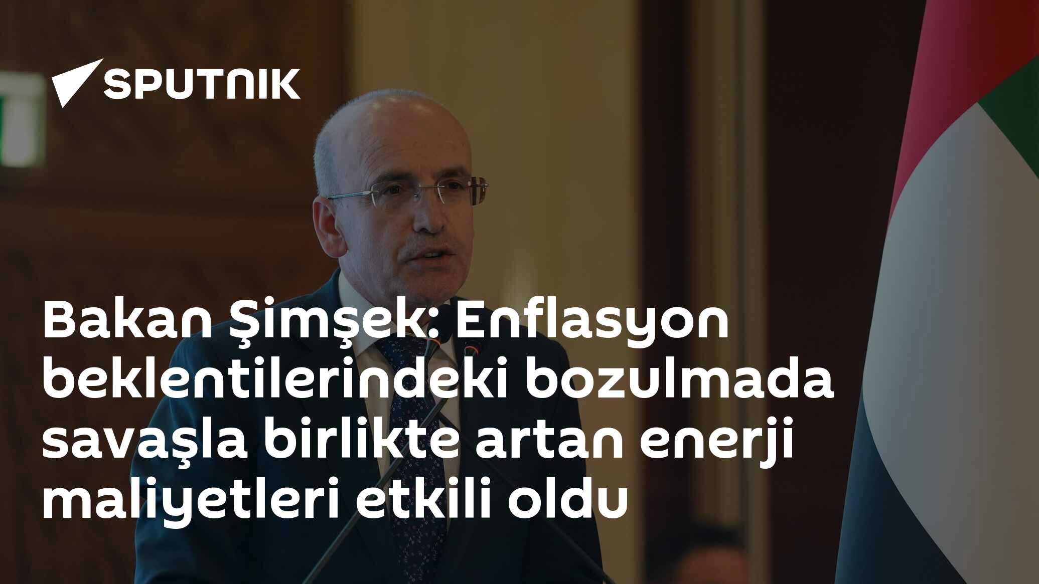 Bakan Şimşek: Enflasyon beklentilerindeki bozulmada savaşla birlikte artan enerji maliyetleri etkili oldu