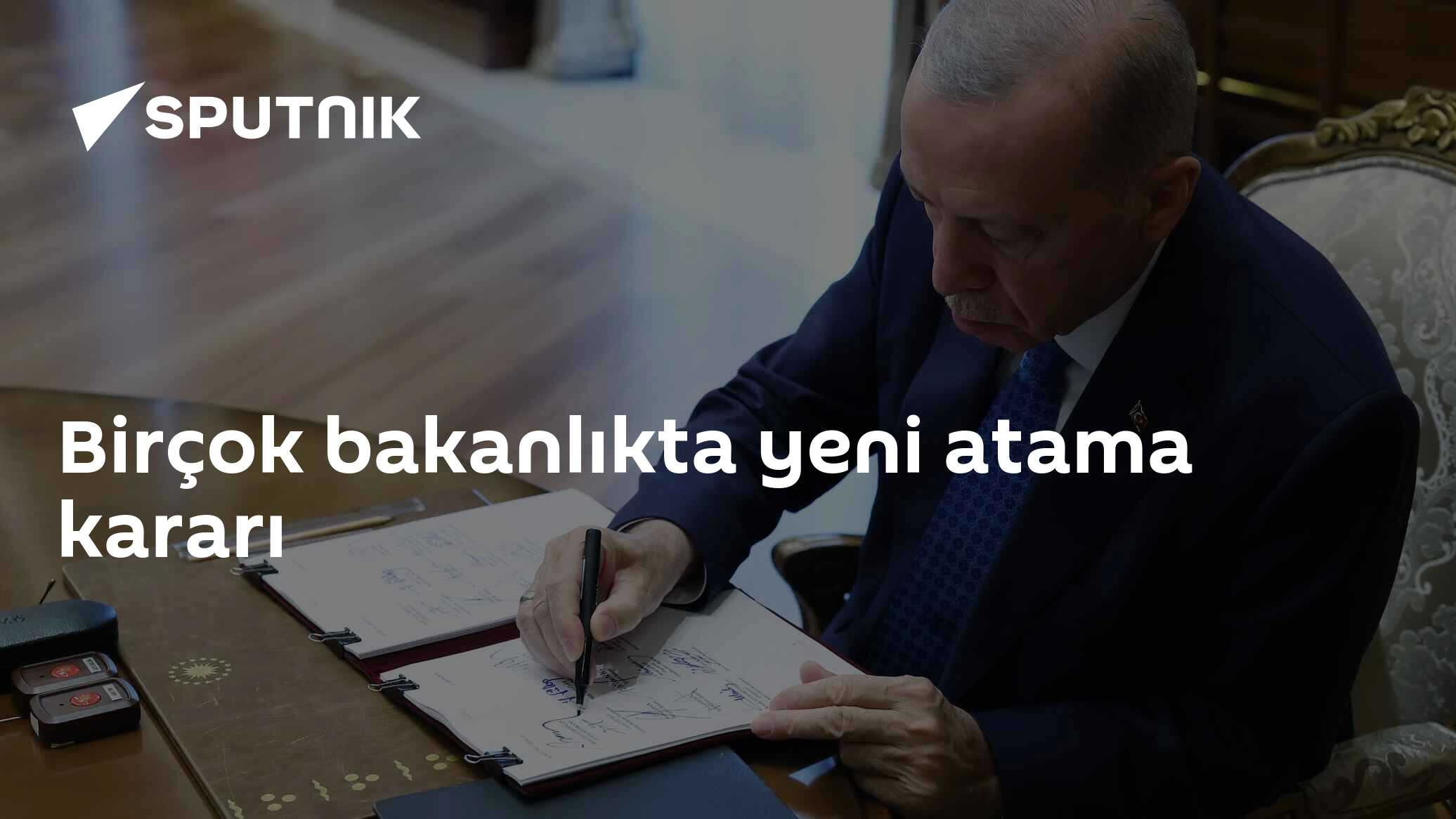Birçok bakanlıkta yeni atama kararı