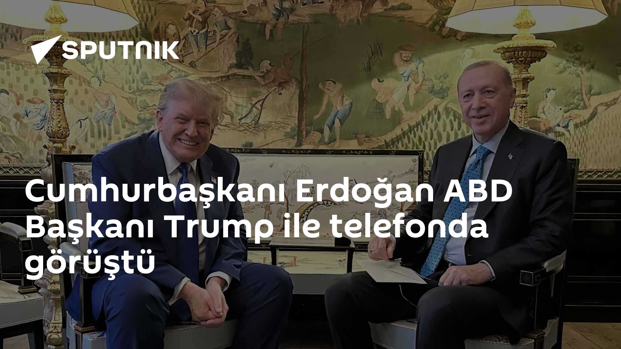 Cumhurbaşkanı Erdoğan ABD Başkanı Trump ile telefonda görüştü