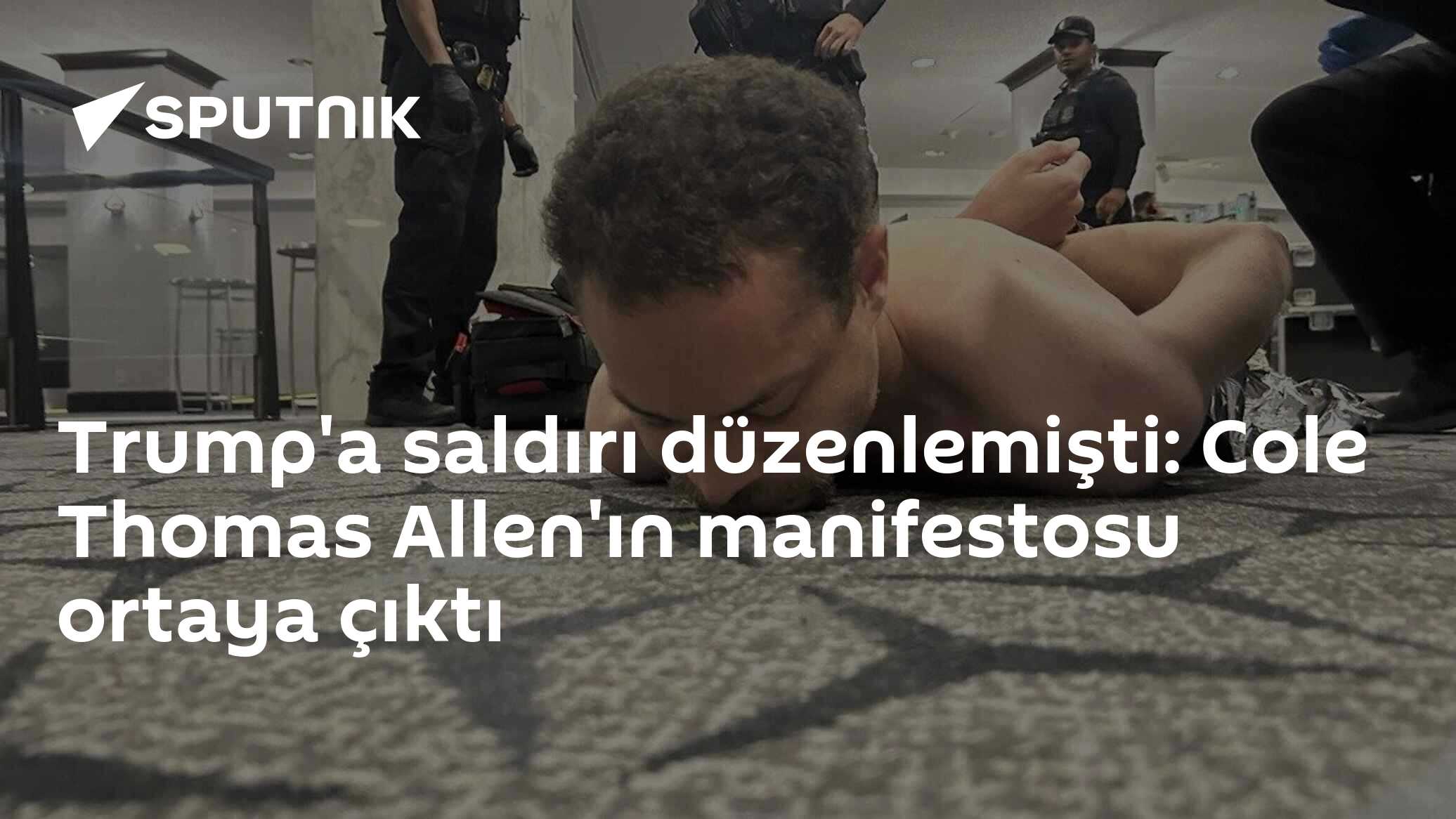 Trump'a saldırı düzenlemişti: Cole Thomas Allen'ın manifestosu ortaya çıktı