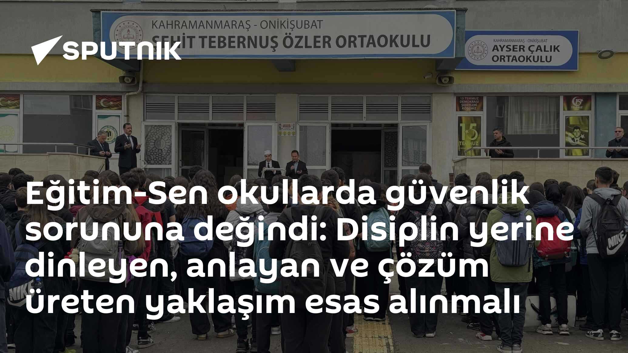Eğitim-Sen okullarda güvenlik sorununa değindi: Disiplin yerine dinleyen, anlayan ve çözüm üreten yaklaşım esas alınmalı