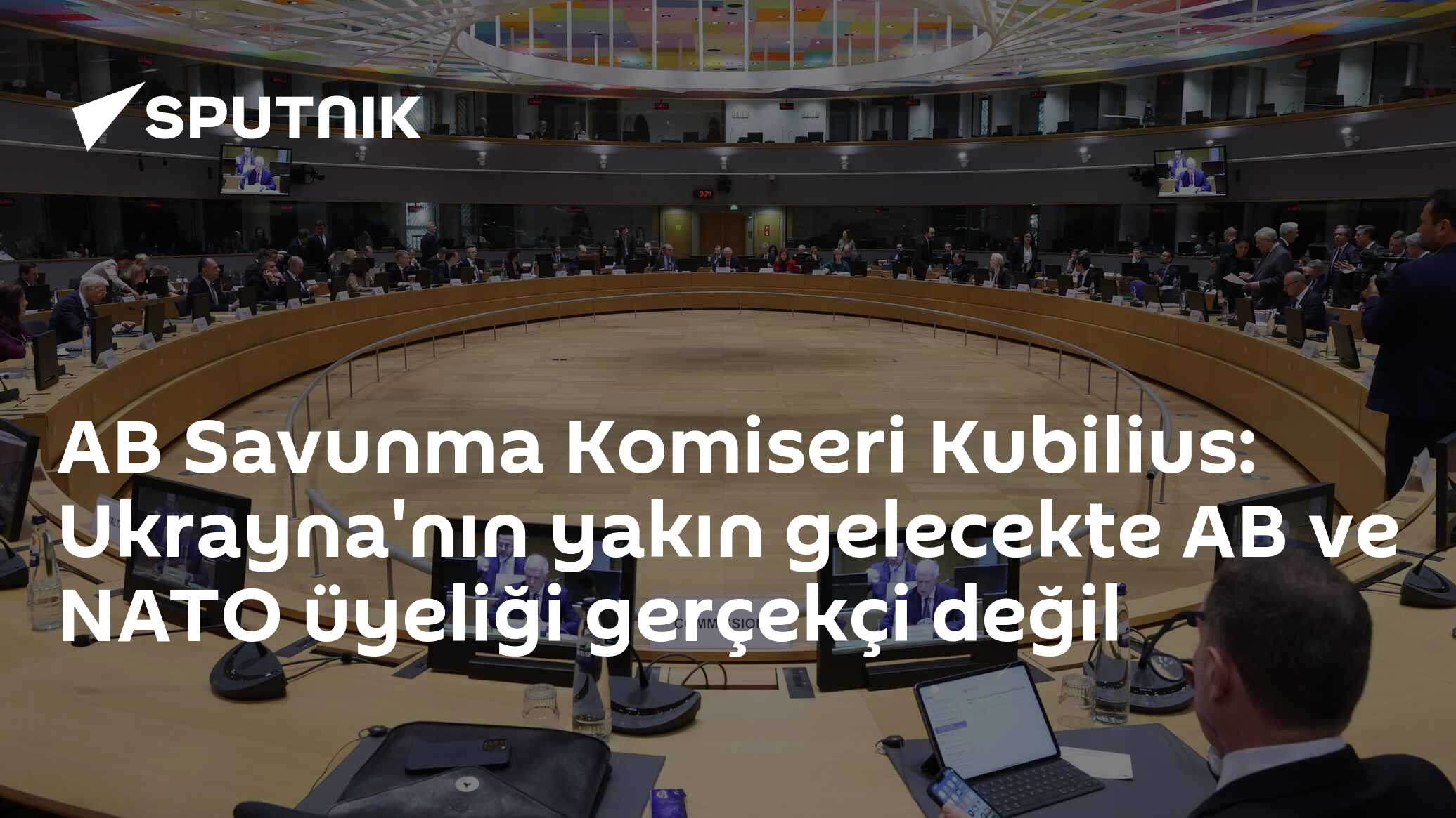 AB Savunma Komiseri Kubilius: Ukrayna'nın yakın gelecekte AB ve NATO üyeliği gerçekçi değil