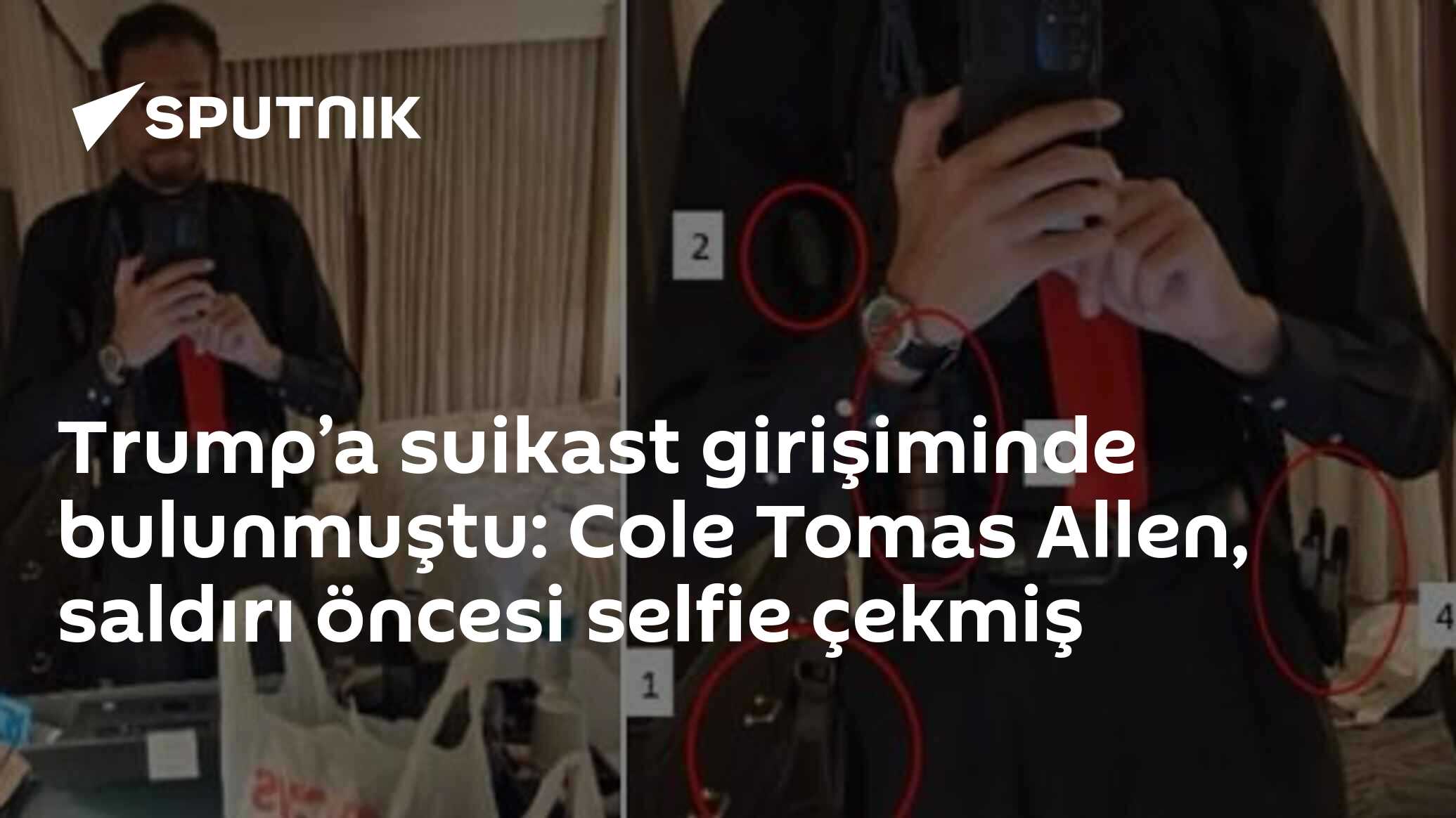 Trump’a suikast girişiminde bulunmuştu: Cole Tomas Allen, saldırı öncesi selfie çekmiş