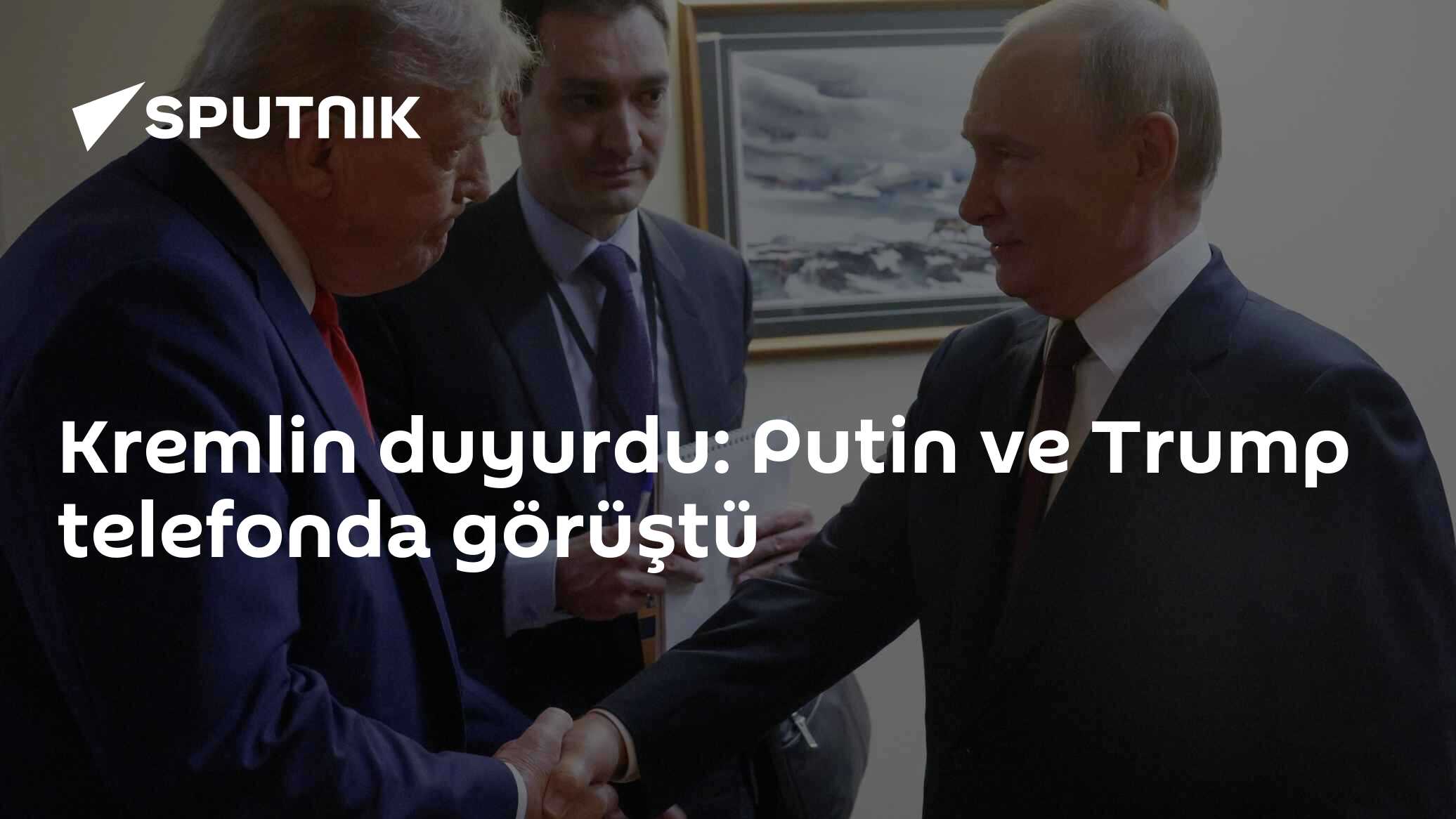 Kremlin açıkladı: Putin ve Trump telefonda görüştü