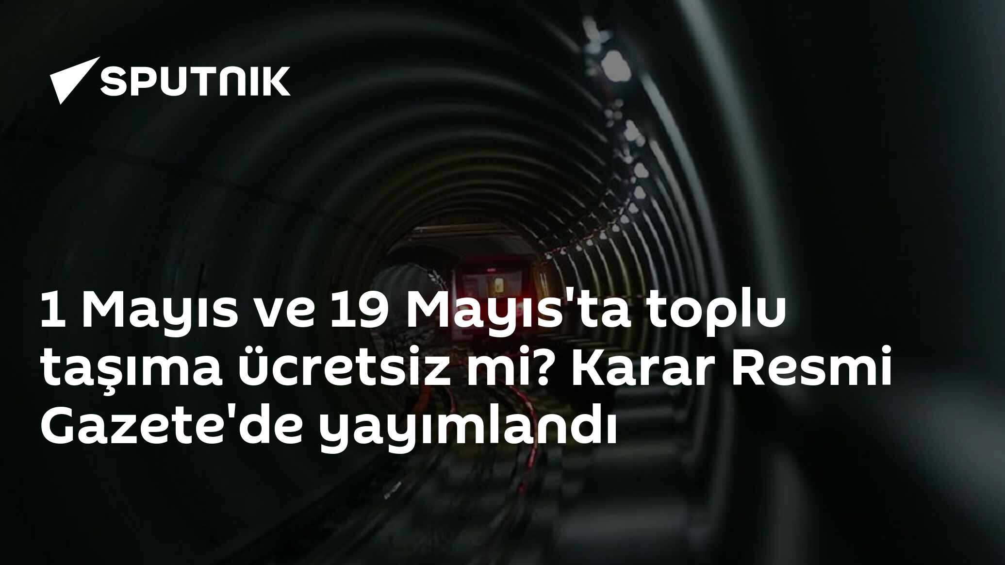 1 Mayıs ve 19 Mayıs'ta toplu taşıma ücretsiz mi? Karar Resmi Gazete'de yayımlandı