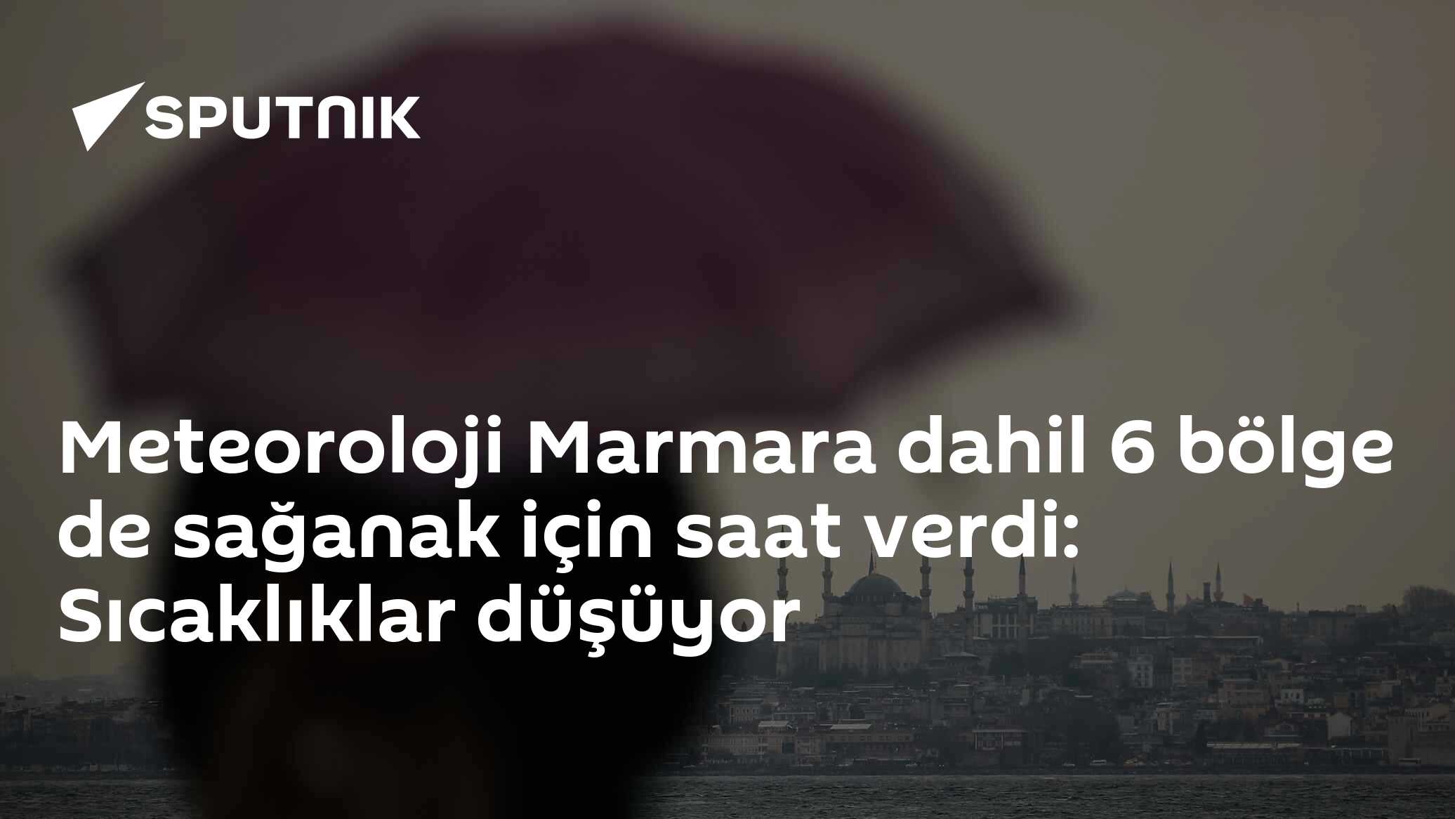 Meteoroloji Marmara dahil 6 bölge de sağanak için saat verdi: Sıcaklıklar düşüyor