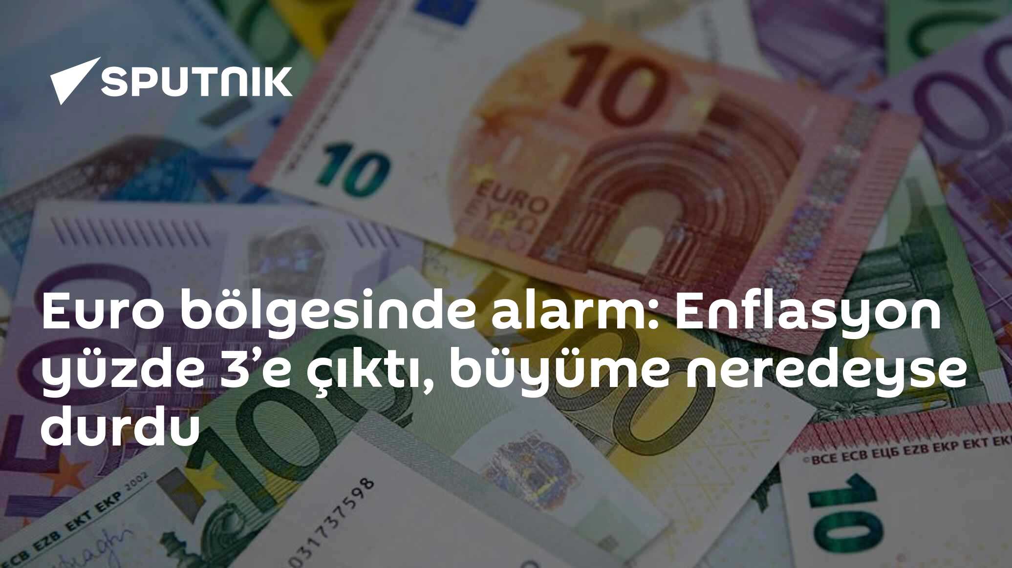 Euro bölgesinde alarm: Enflasyon yüzde 3’e çıktı, büyüme neredeyse durdu