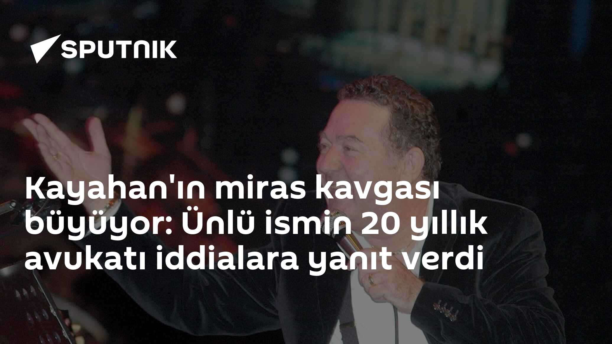 Kayahan'ın miras kavgası büyüyor: Ünlü ismin 20 yıllık avukatı iddialara yanıt verdi