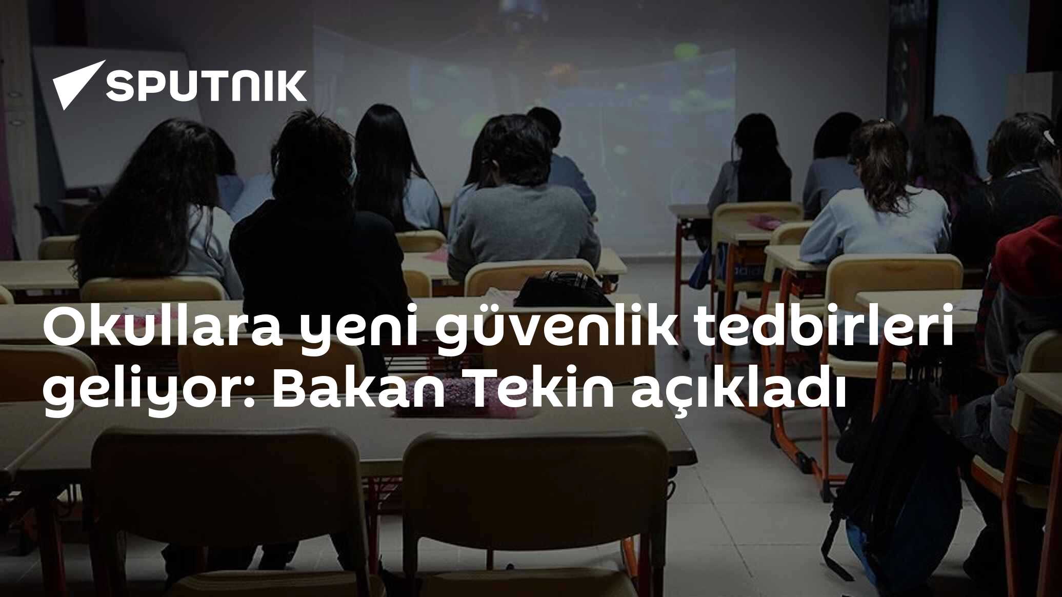 Okullara yeni güvenlik tedbirleri geliyor: Bakan Tekin açıkladı