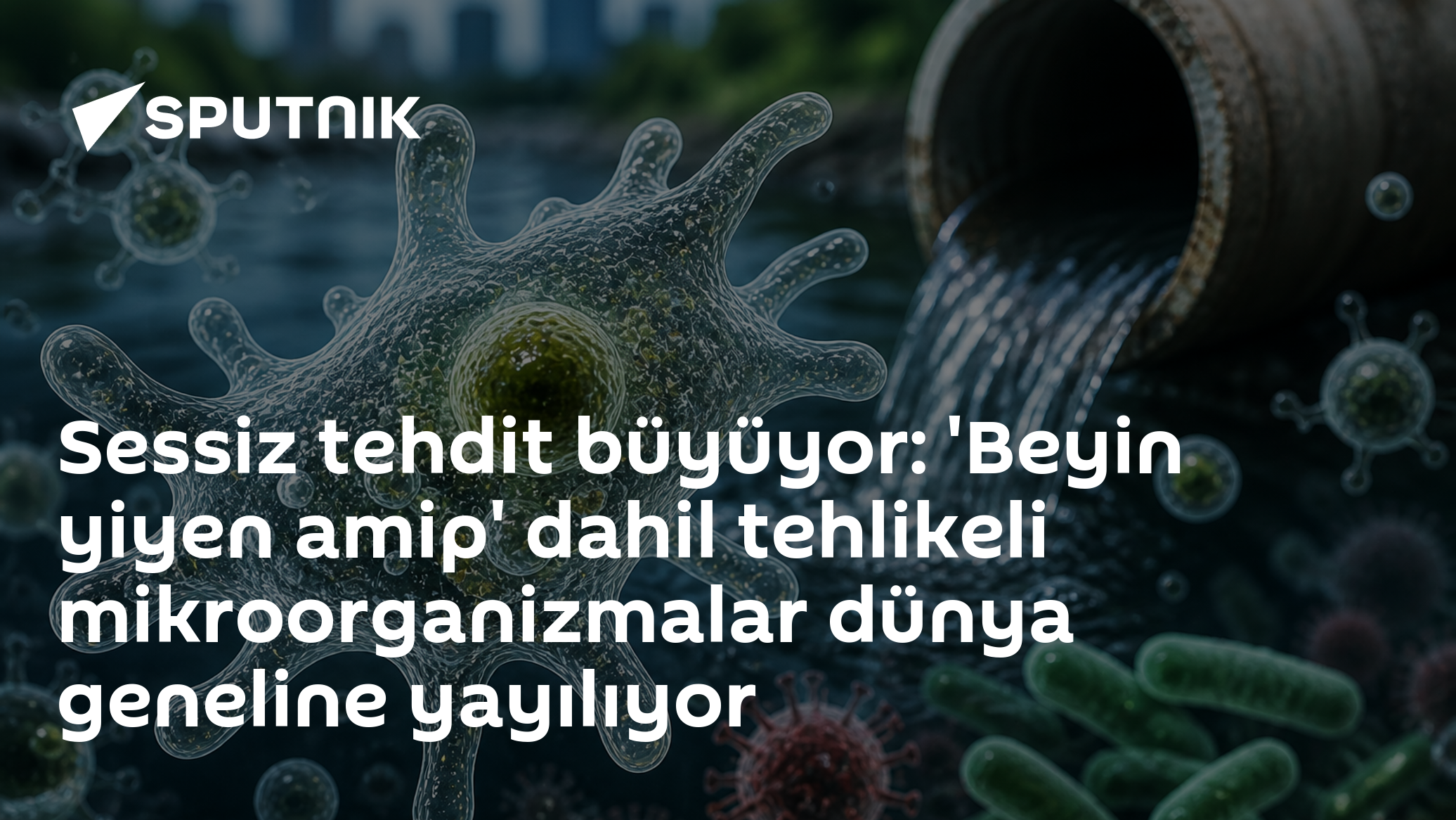 Sessiz tehdit büyüyor: 'Beyin yiyen amip' dahil tehlikeli mikroorganizmalar dünya geneline yayılıyor