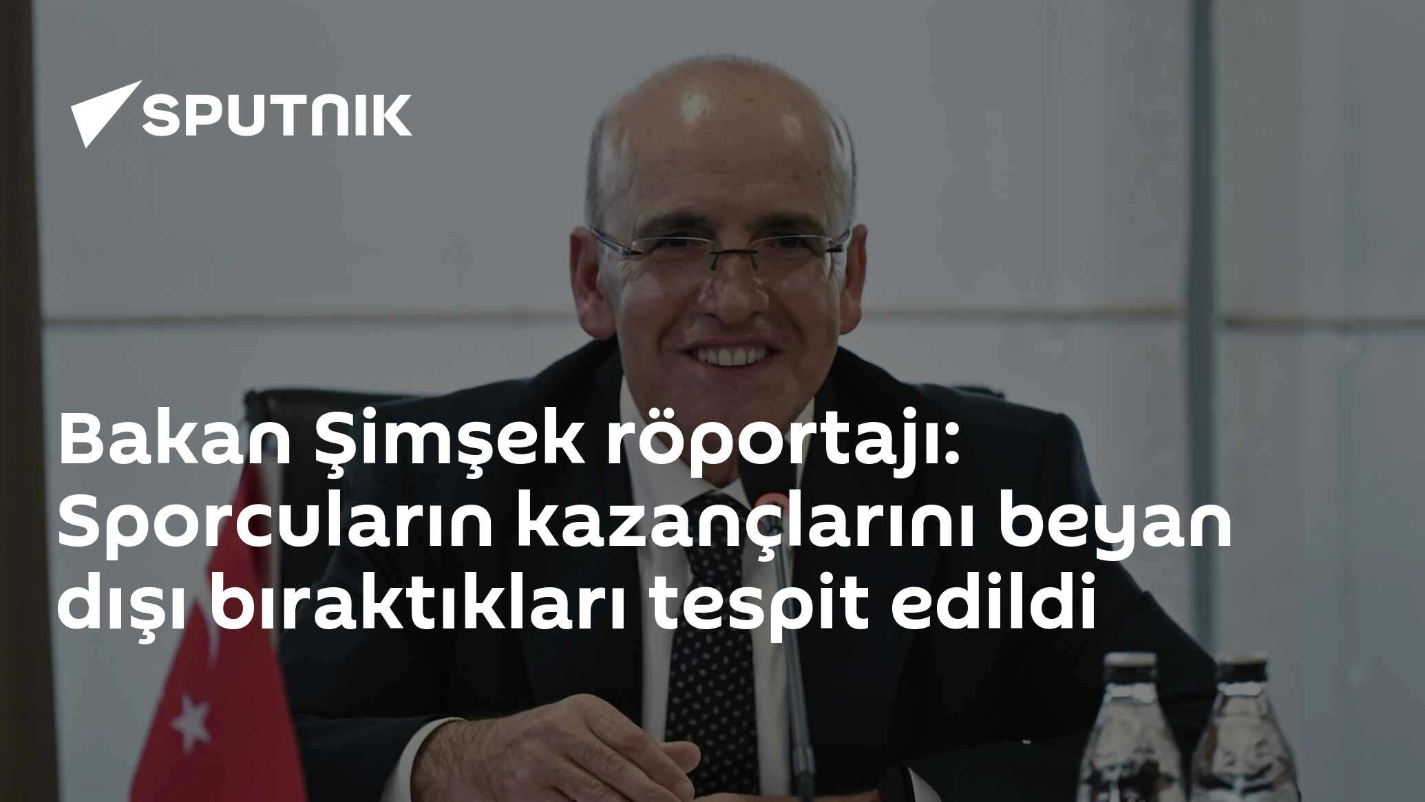 Bakan Şimşek röportajı: Sporcuların kazançlarını beyan dışı bıraktıkları tespit edildi