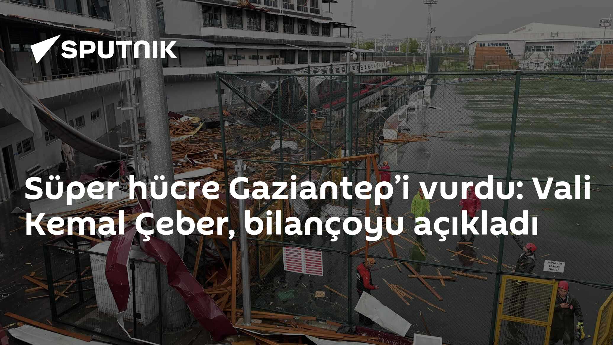 Süper hücre Gaziantep’i vurdu: Vali Kemal Çeber, bilançoyu açıkladı